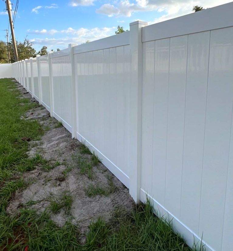 Vinyl Fence Installation using Vinyl Privacy Fence  by Asap fence and gates, LLC