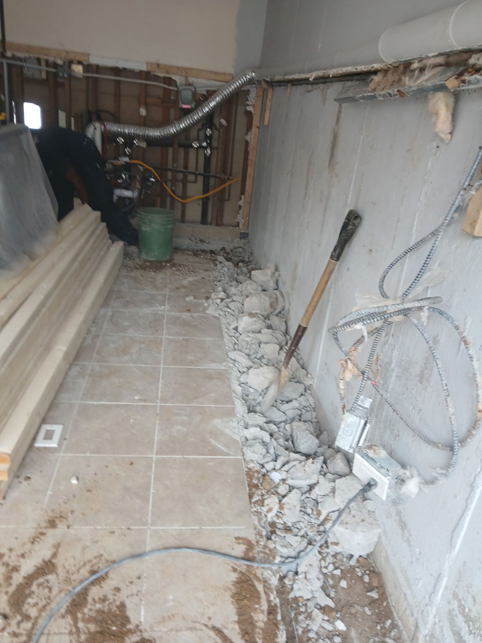 217th St, Flushing by A.M. Shield Waterproofing, Corp.