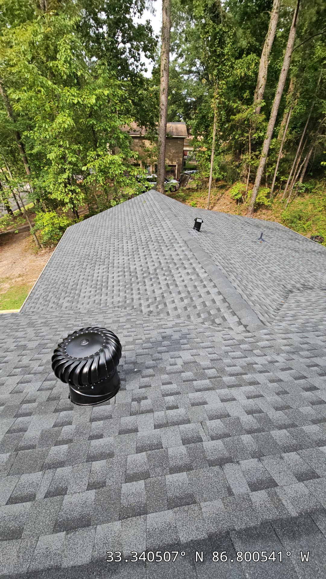 Shingle Replacement in Pelham (Charcoal) by The Roofing Dudes
