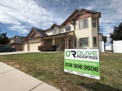 Full Residential Roof Replacement with Architectural Shingles in Meridian by Olive Roofing