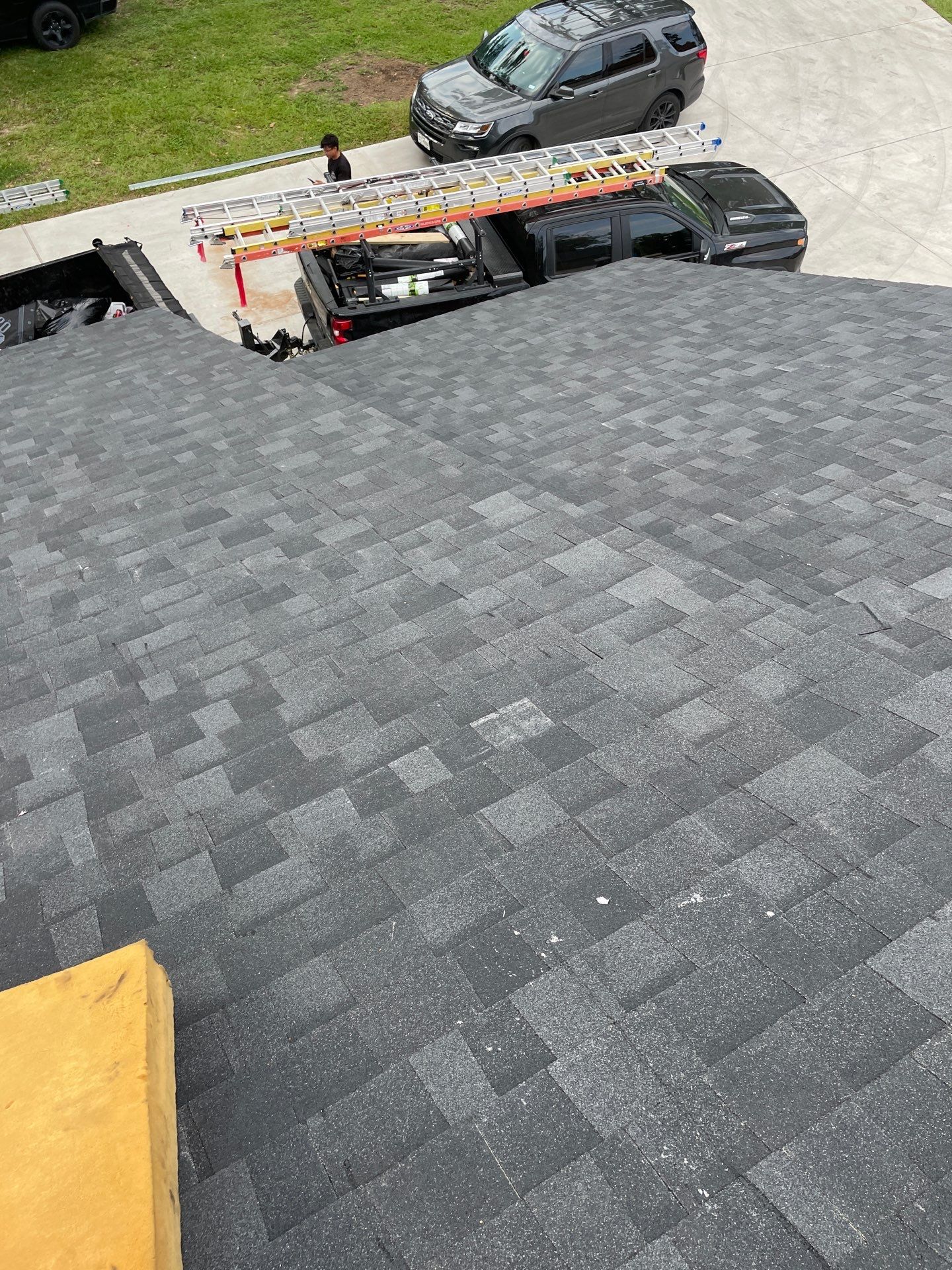 Residential Roofing Installation using Owen's Corning Duration (Lifetime) Shingles by Roof Repair Company