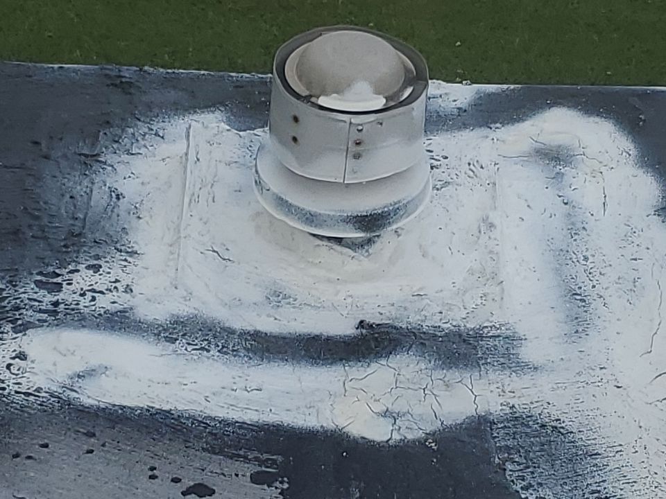 Residential Roofing Installation using 60 mil rubber roof  by Nitro Roofing and Construction