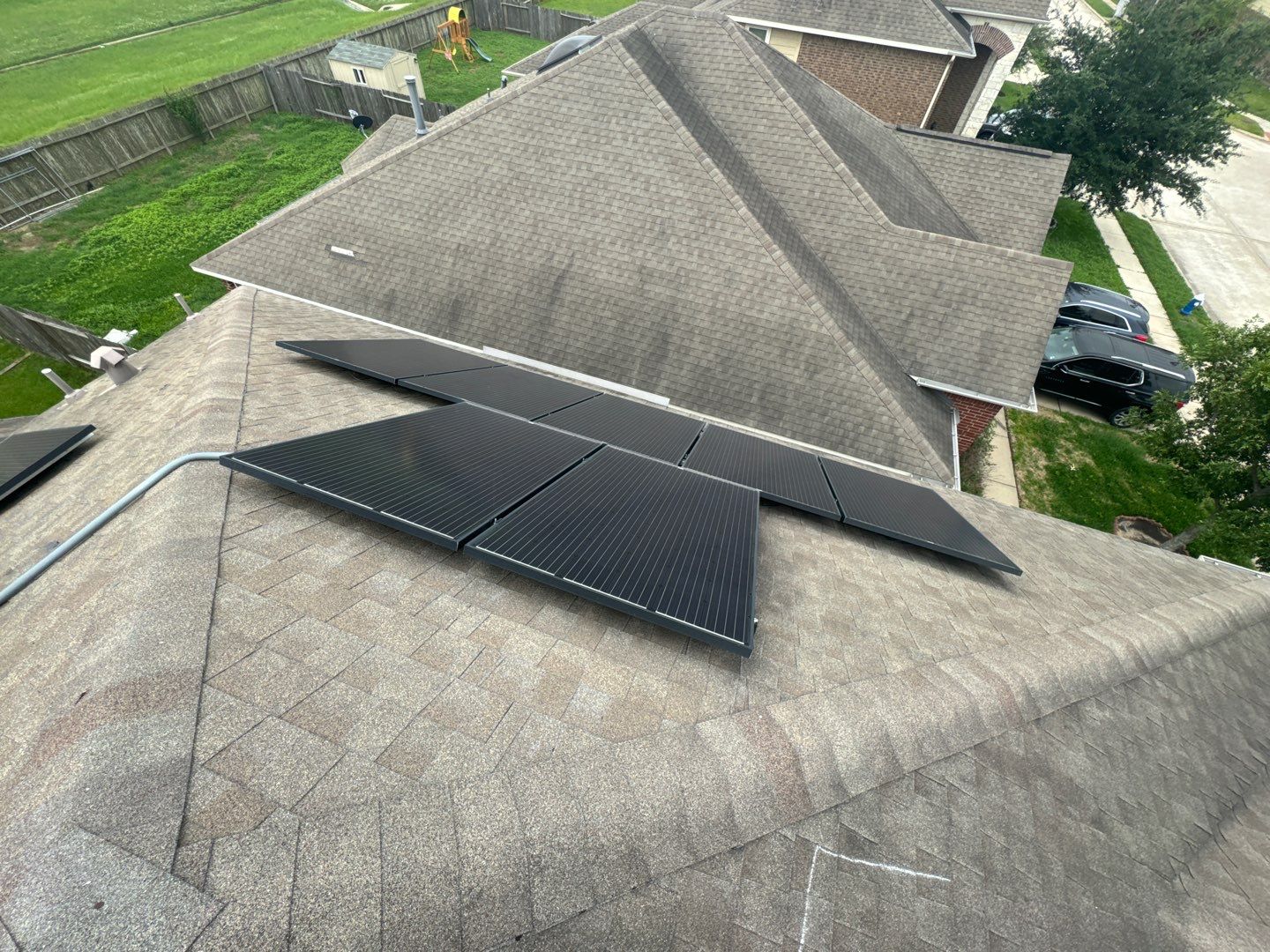Residential Roofing Installation using IKO Dynasty by Core Four Roofing