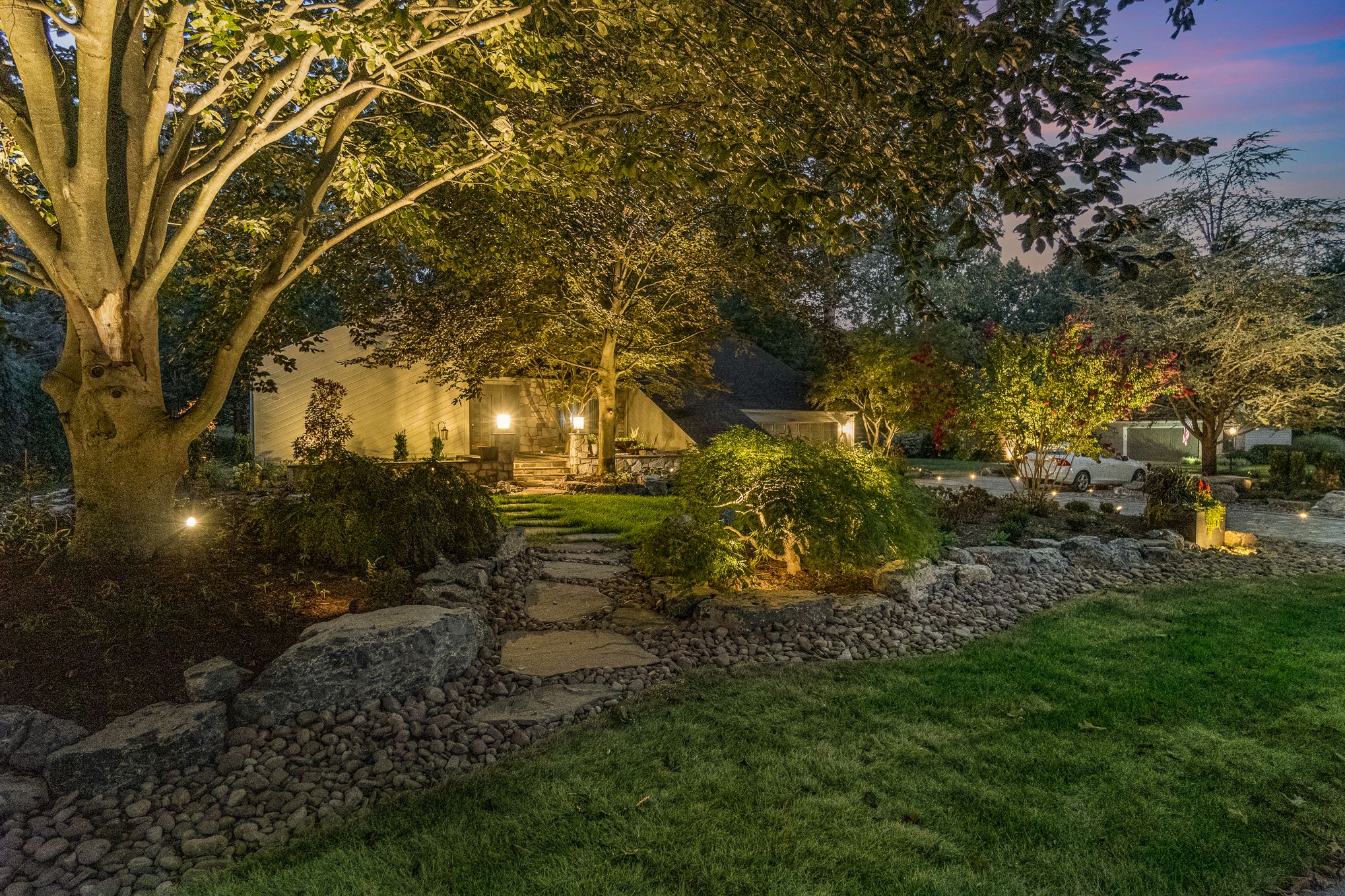 Penn National Project by Potted Luck Landscape