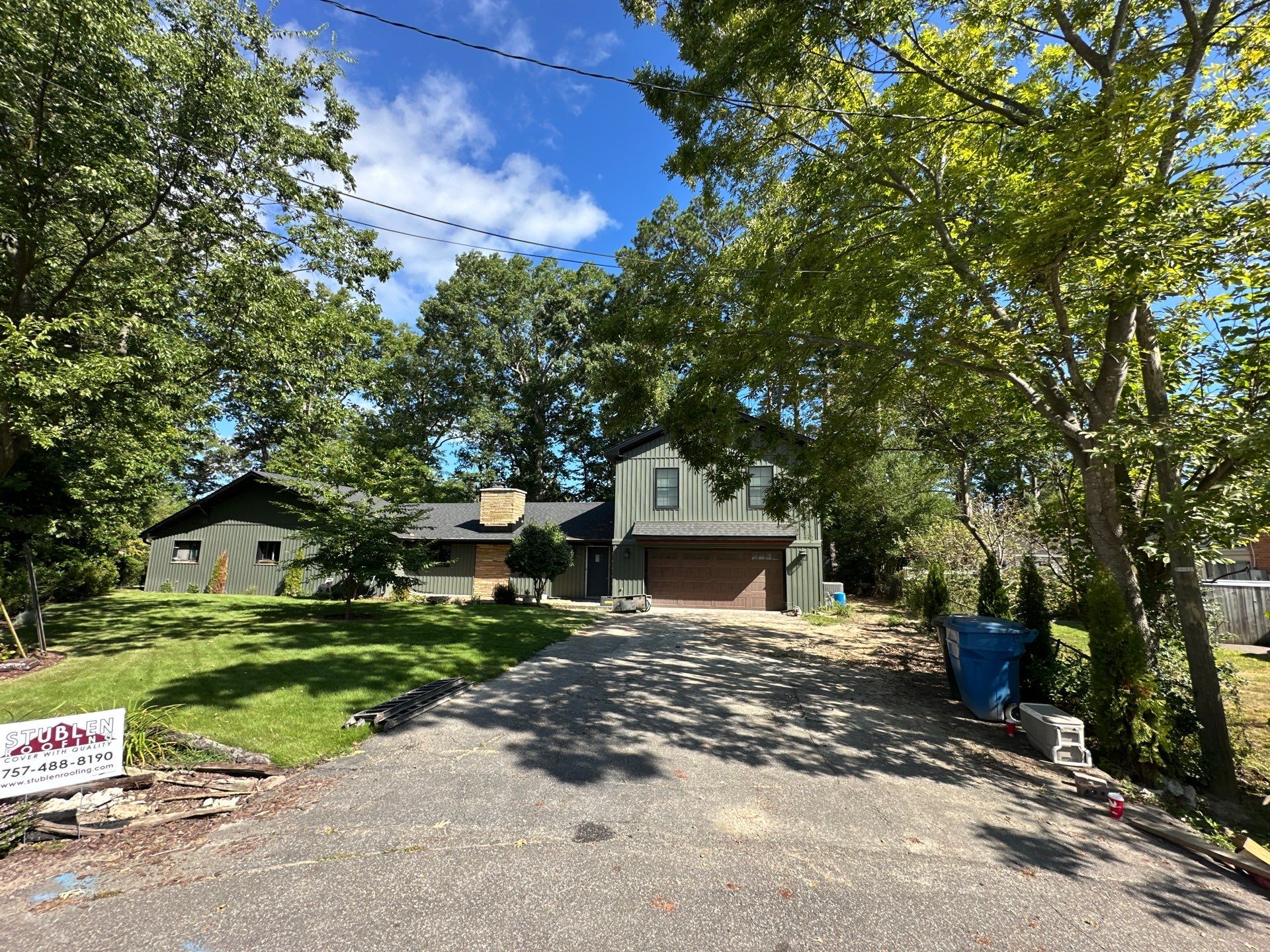 Project in Virginia Beach by Sam The Concrete Man Virginia Beach