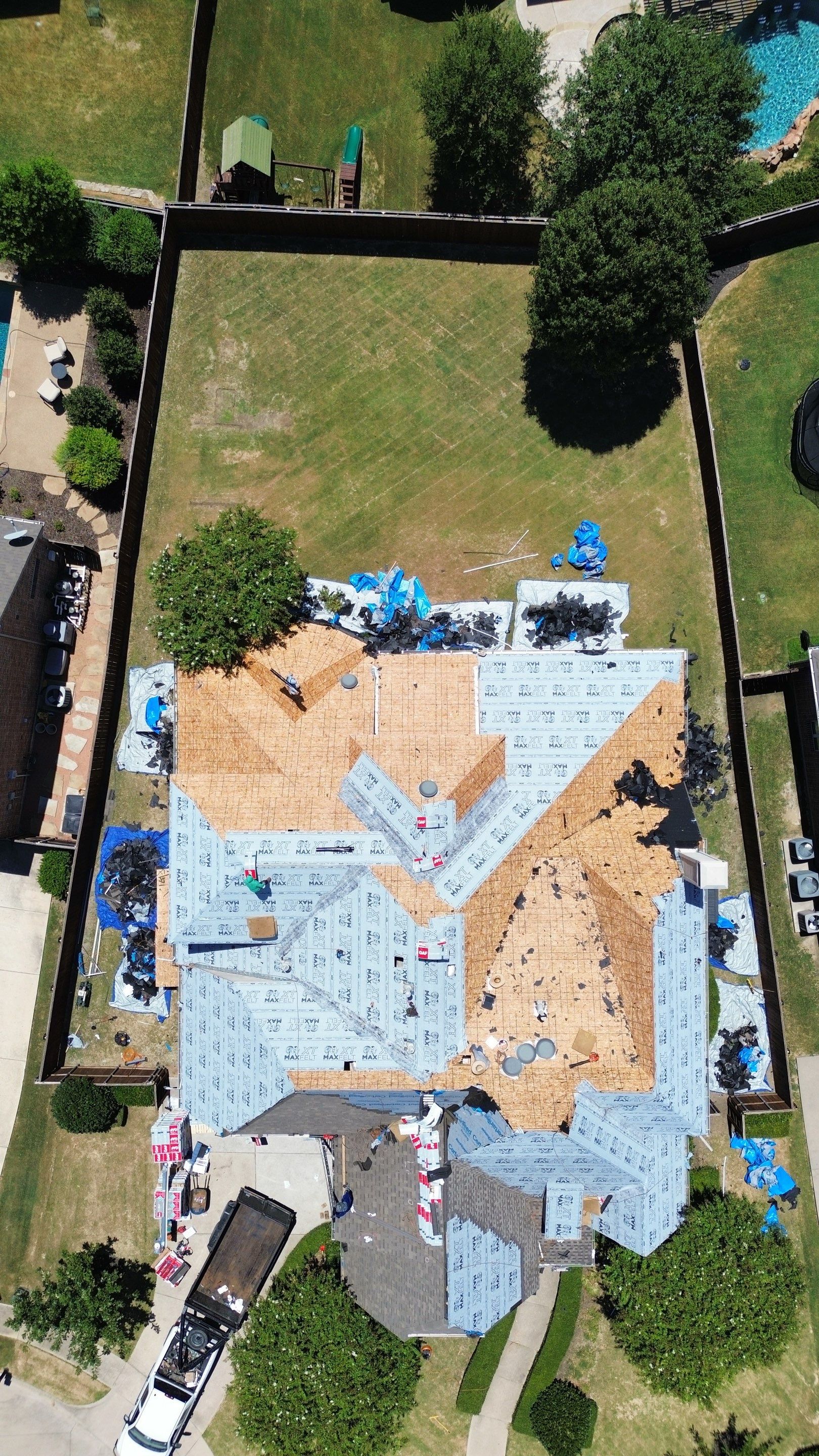 Residential Roof Replacement using GAF shingles by Elite Roofing LLC