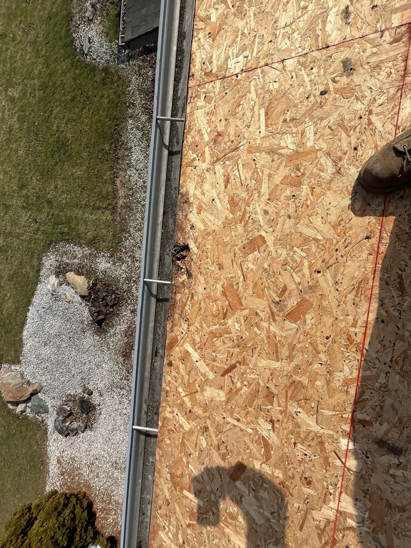 Residential Roofing Installation using GAF Timberline HDZ Weathered Wood by Nitro Roofing and Construction