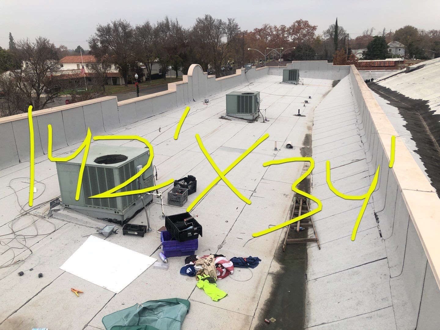 Spray foam and coatings using Conklin Benchmark/PUMA XL coatings and spray foam by Straight Edge Roofing Inc