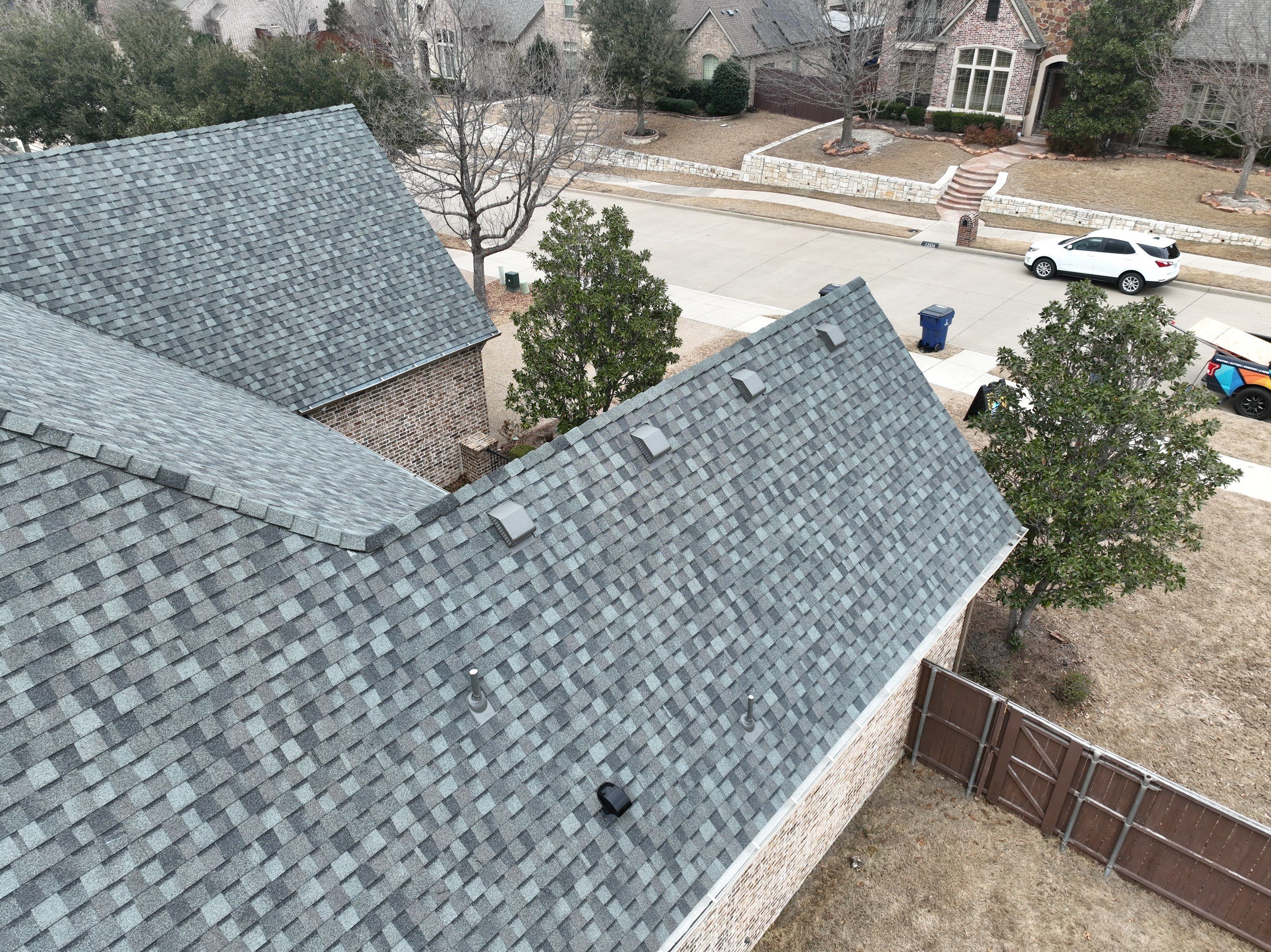 Residential Roofing Installation using CertainTeed Landmark Colonial Slate by OneSource Roofing and Restoration
