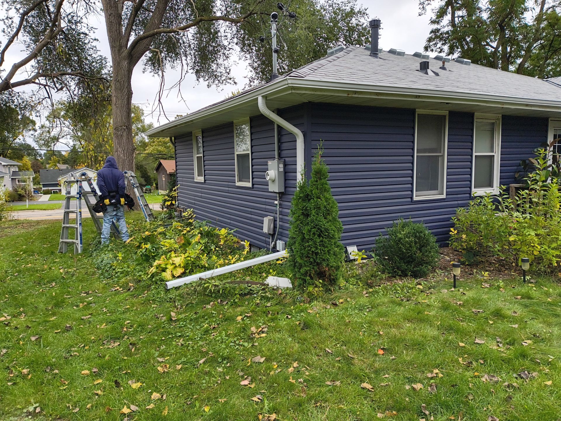 5" Seamless Gutter Installation – New Brighton, MN by Next Level Seamless Gutters / Exteriors Inc.
