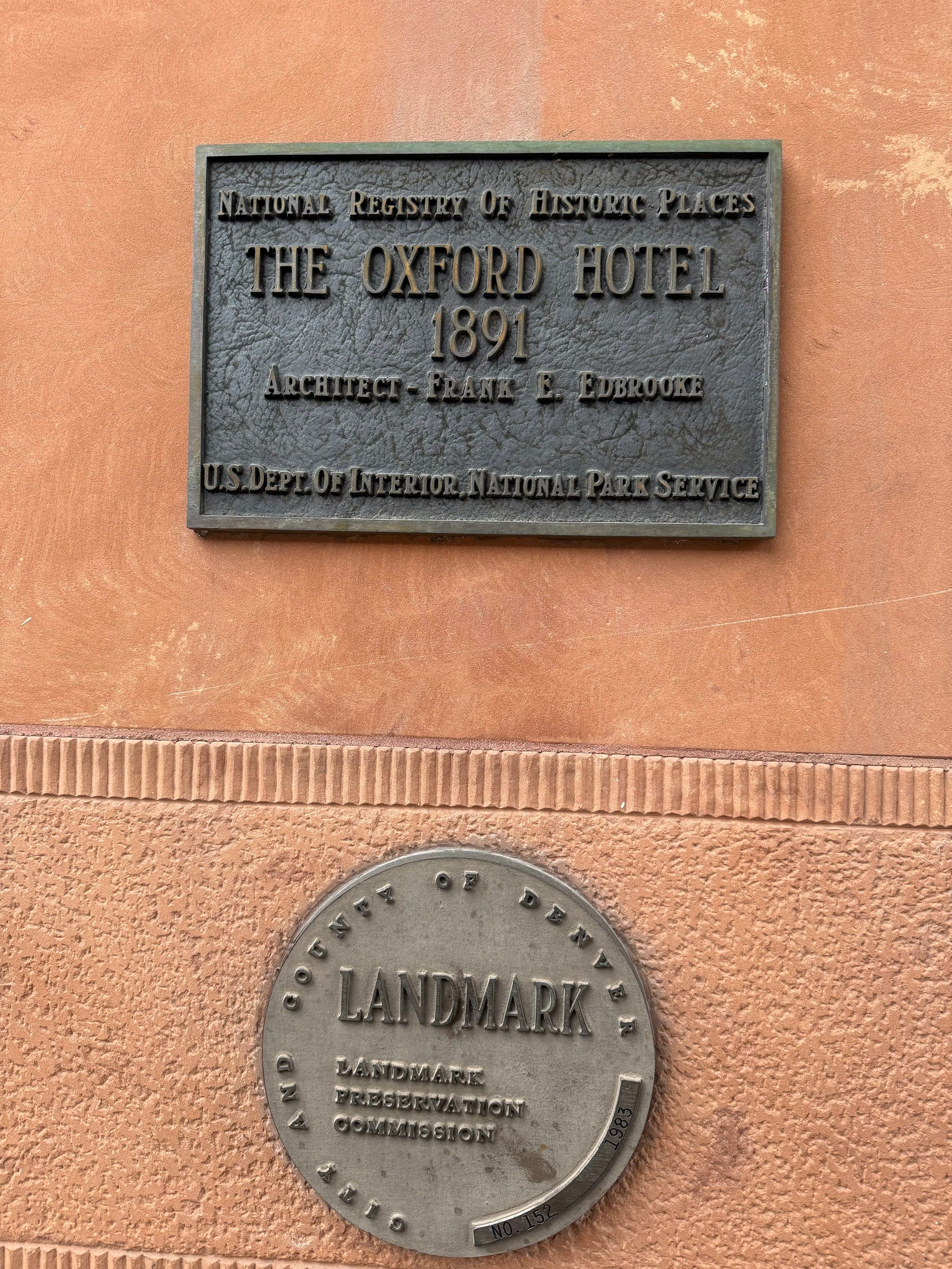 The Oxford Hotel in Denver by JRM landscape & design