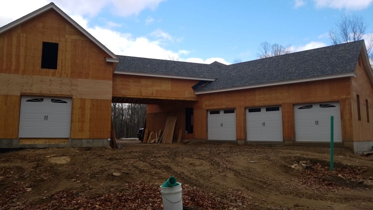 Garage Door Upgrade for Clean Look & Reliable Performance by DiGiorgi Roofing and Siding Inc