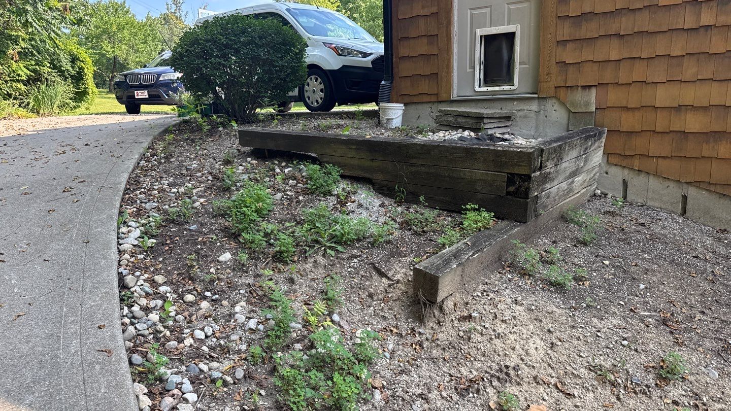 Project in Fort Wayne by Carrs lawn and landscape