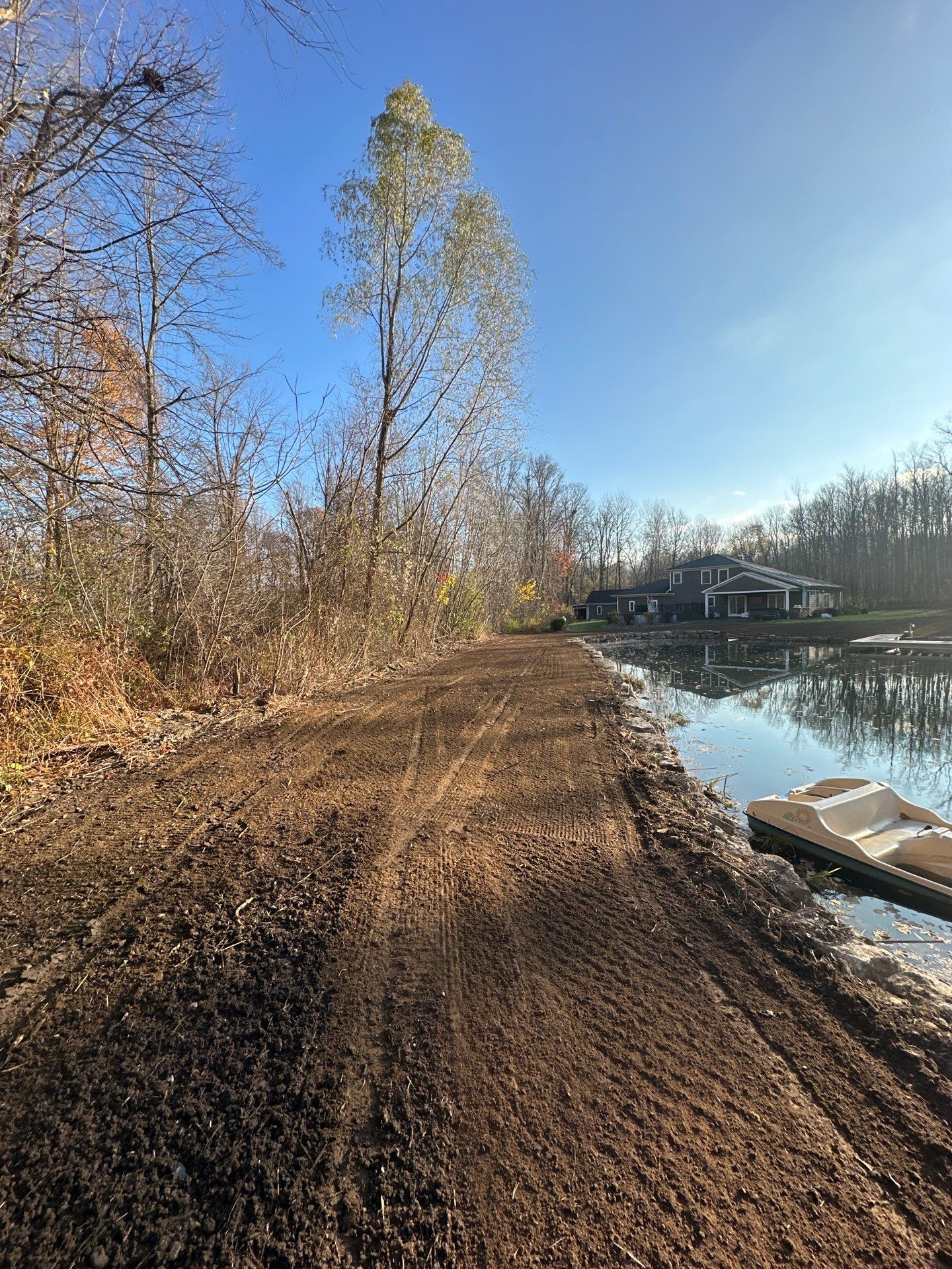 Land Grading by Case Construction