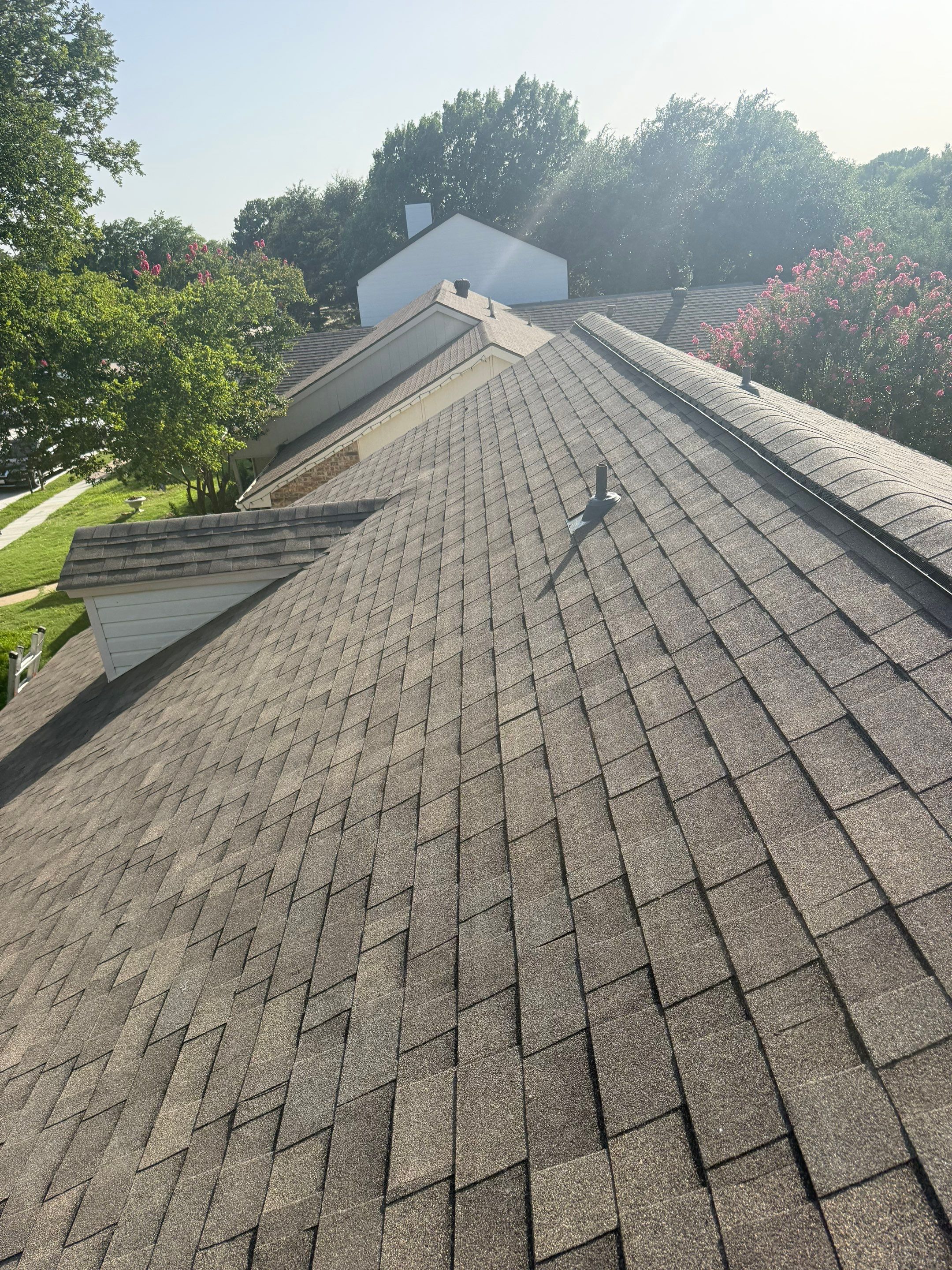 Residential Roofing Installation using Malarkey Highlander Weathered Wood Plus by OneSource Roofing and Restoration