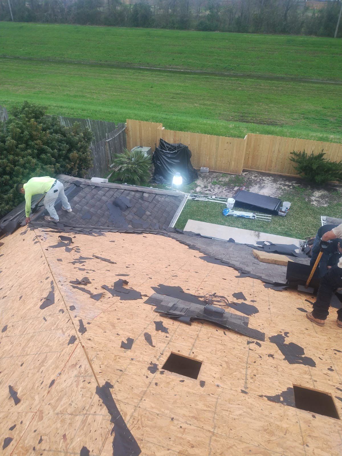 Project in Houston by Proud Roofing