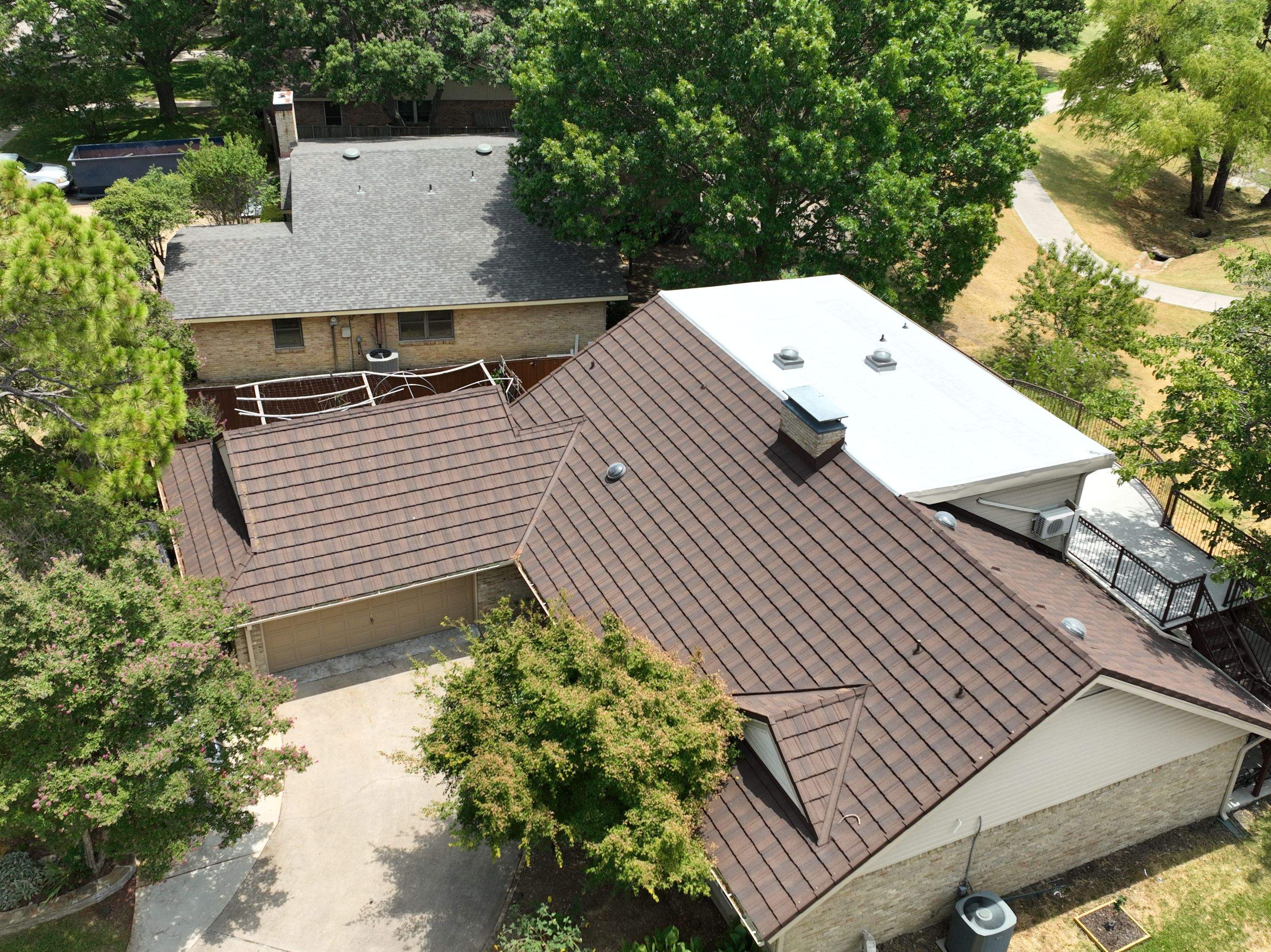 Stone Coated Steel Roof Replacement using Boral Steel by Becker Roofing and Exteriors