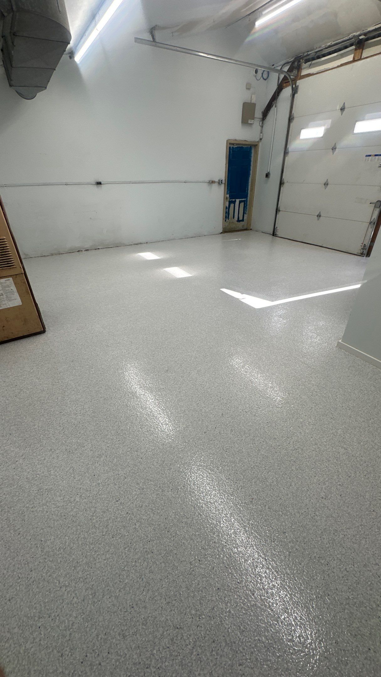 Commercial Floor Transformation using Ash Hybrid by Croc Coatings, LLC