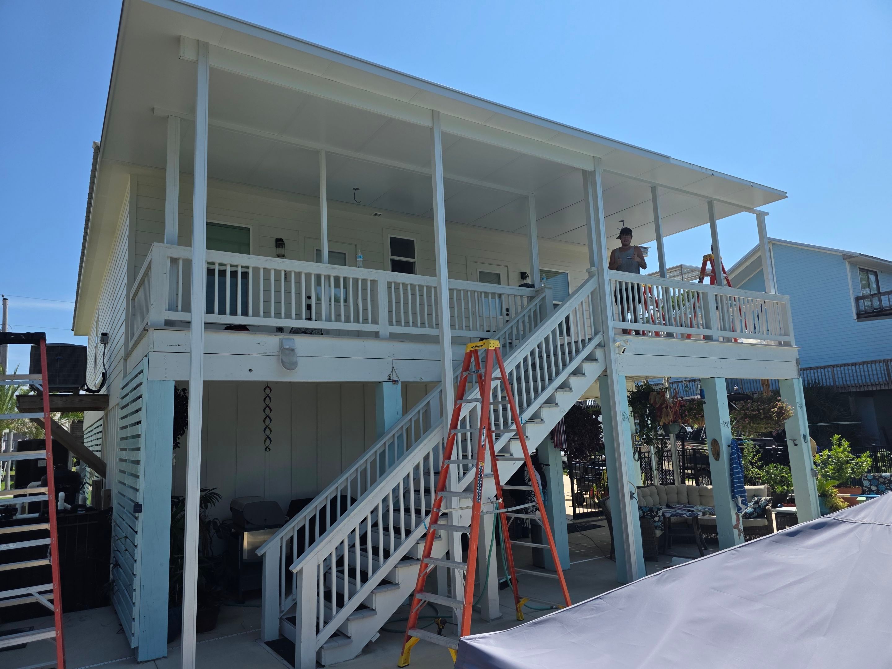 2nd Floor Screen Room by Titan Sunrooms