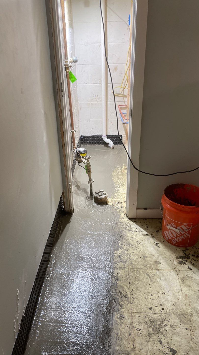 Waterproofing for our neighbor Heather by Waterproofing Northeast