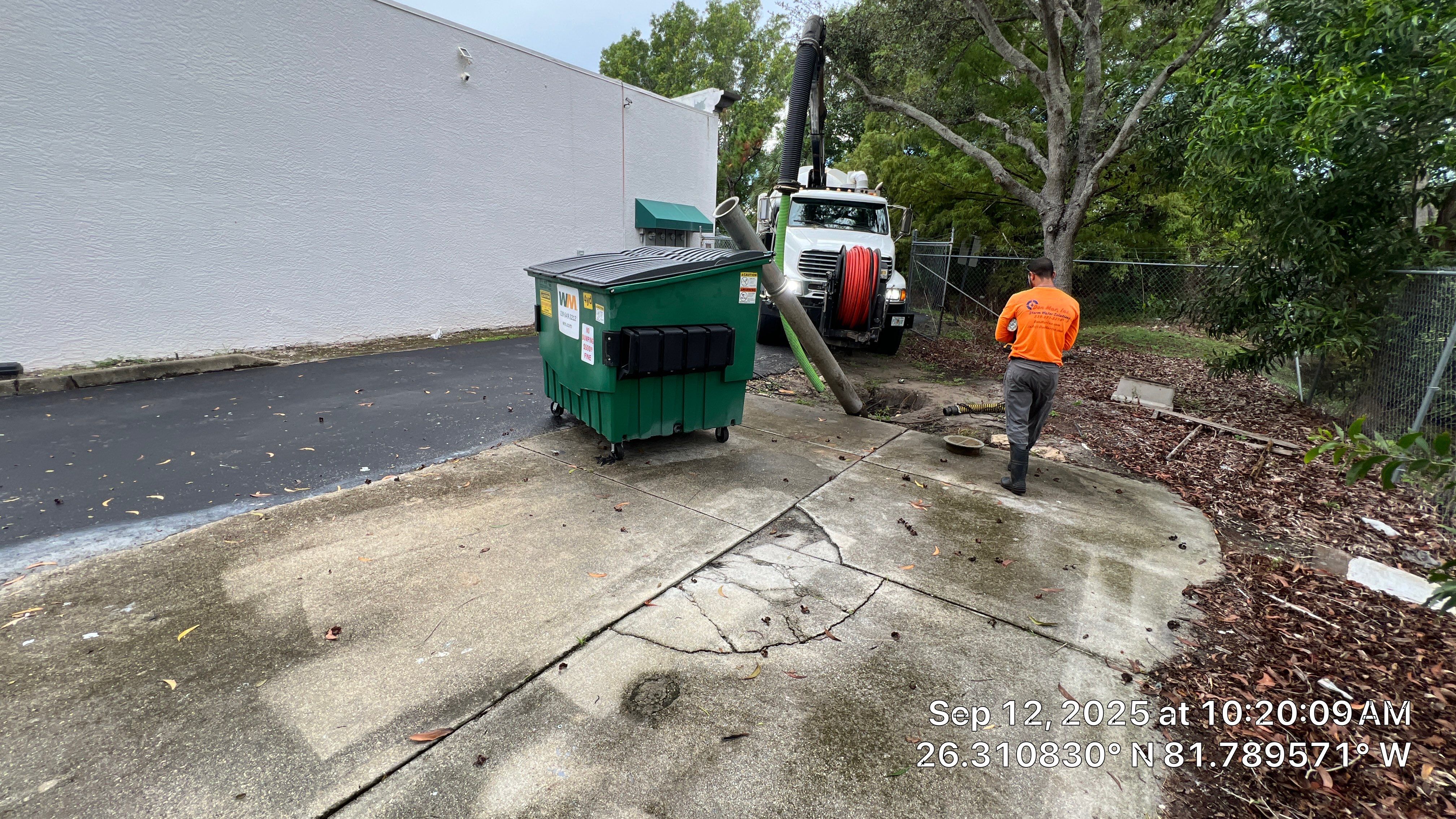 Rail Head Blvd Commercial Complex Stormwater Maintenance by APS Power & Water
