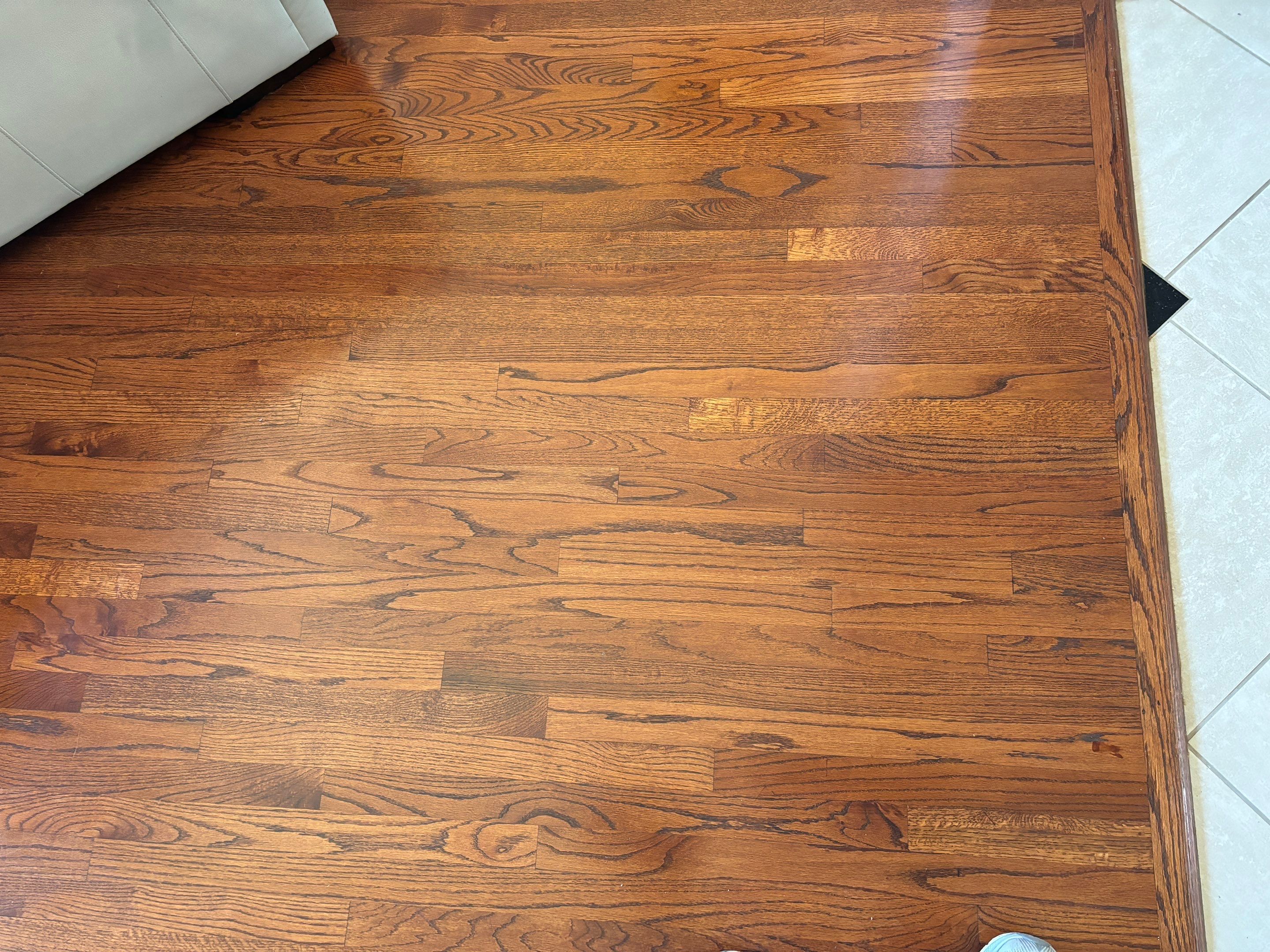 In Progress - Insurance replaced all hardwoods by Bernard Hardwood Floors