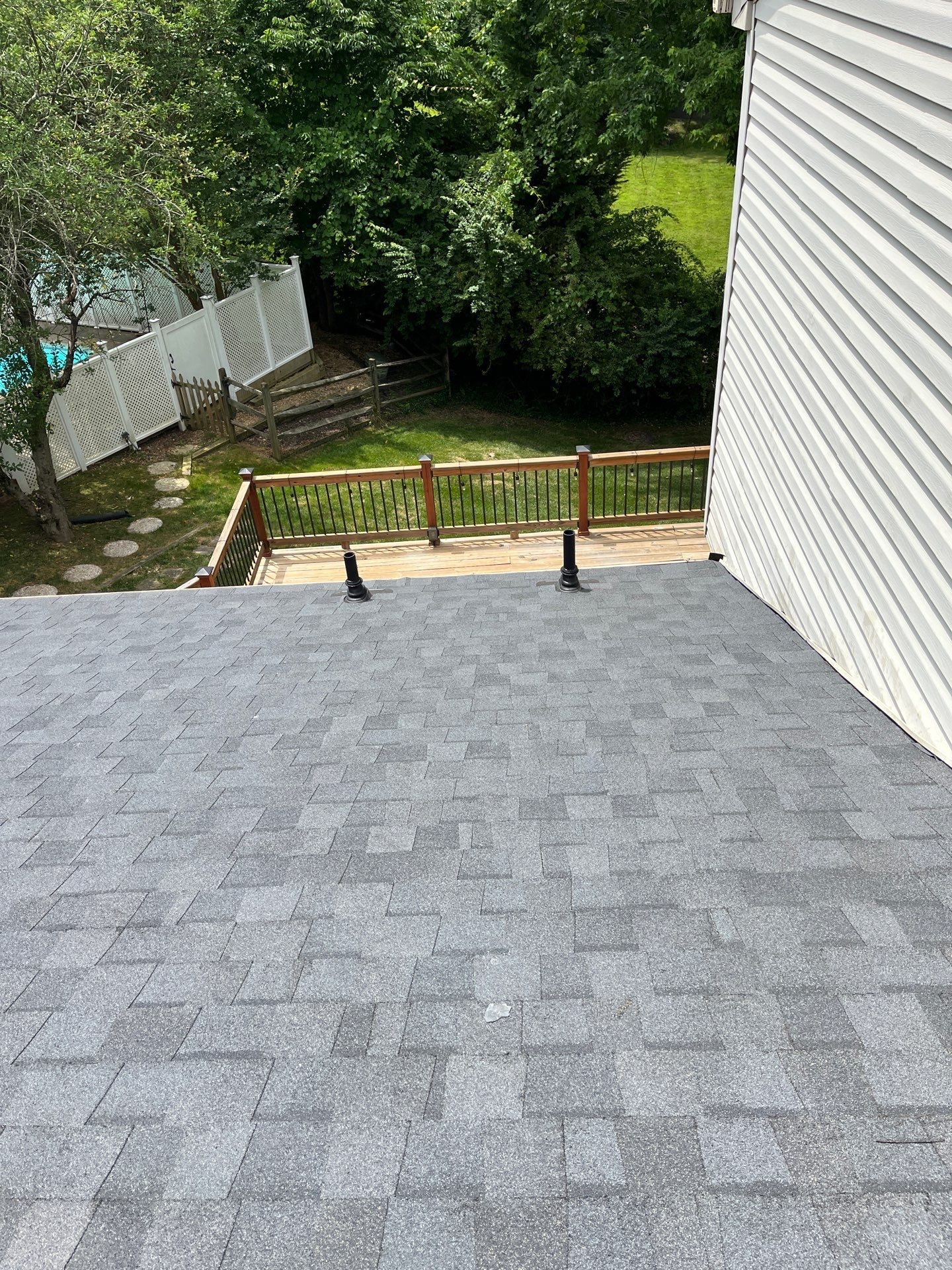 Vienna: Roof Replacement with CertainTeed Landmark Designer Shingles in Moire Black by RM Banning, Inc.