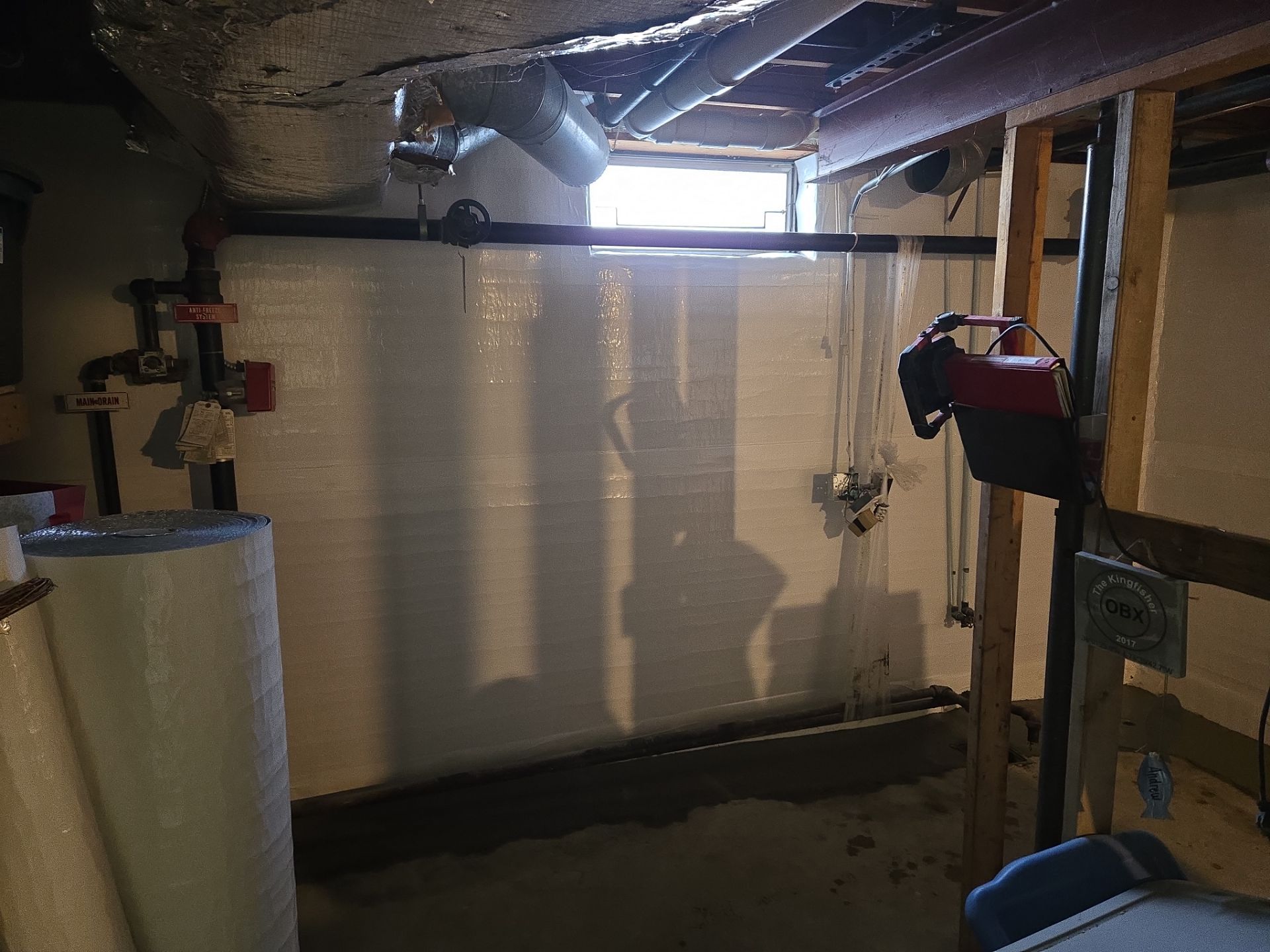 Interior Basement Waterproofing System with Embedded Fiber Reinforcement by Toledo Basement Repair 