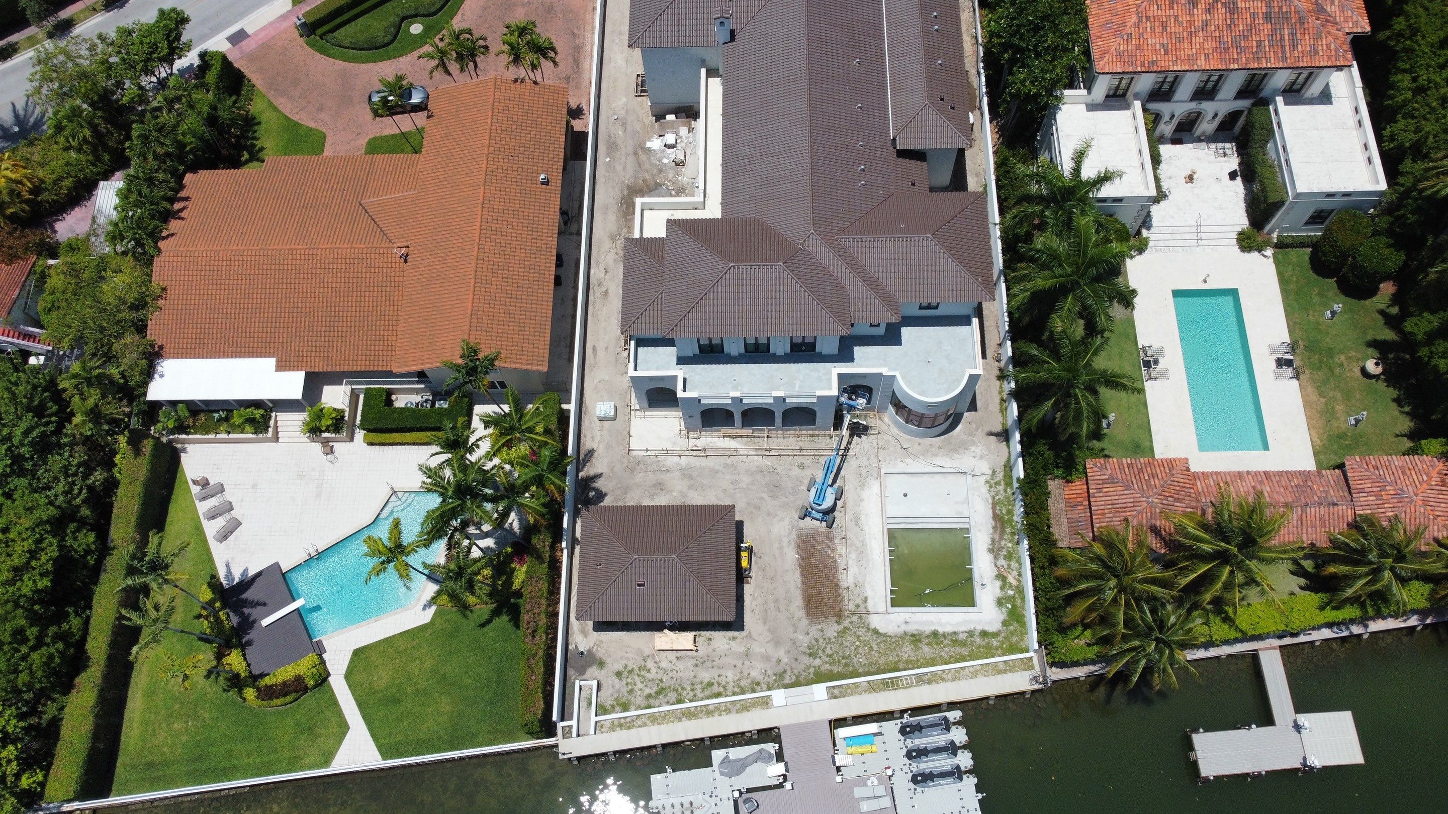 Santa Fe Clay Barrel tile, and Sika Waterproofing by BOB HILSON & CO INC