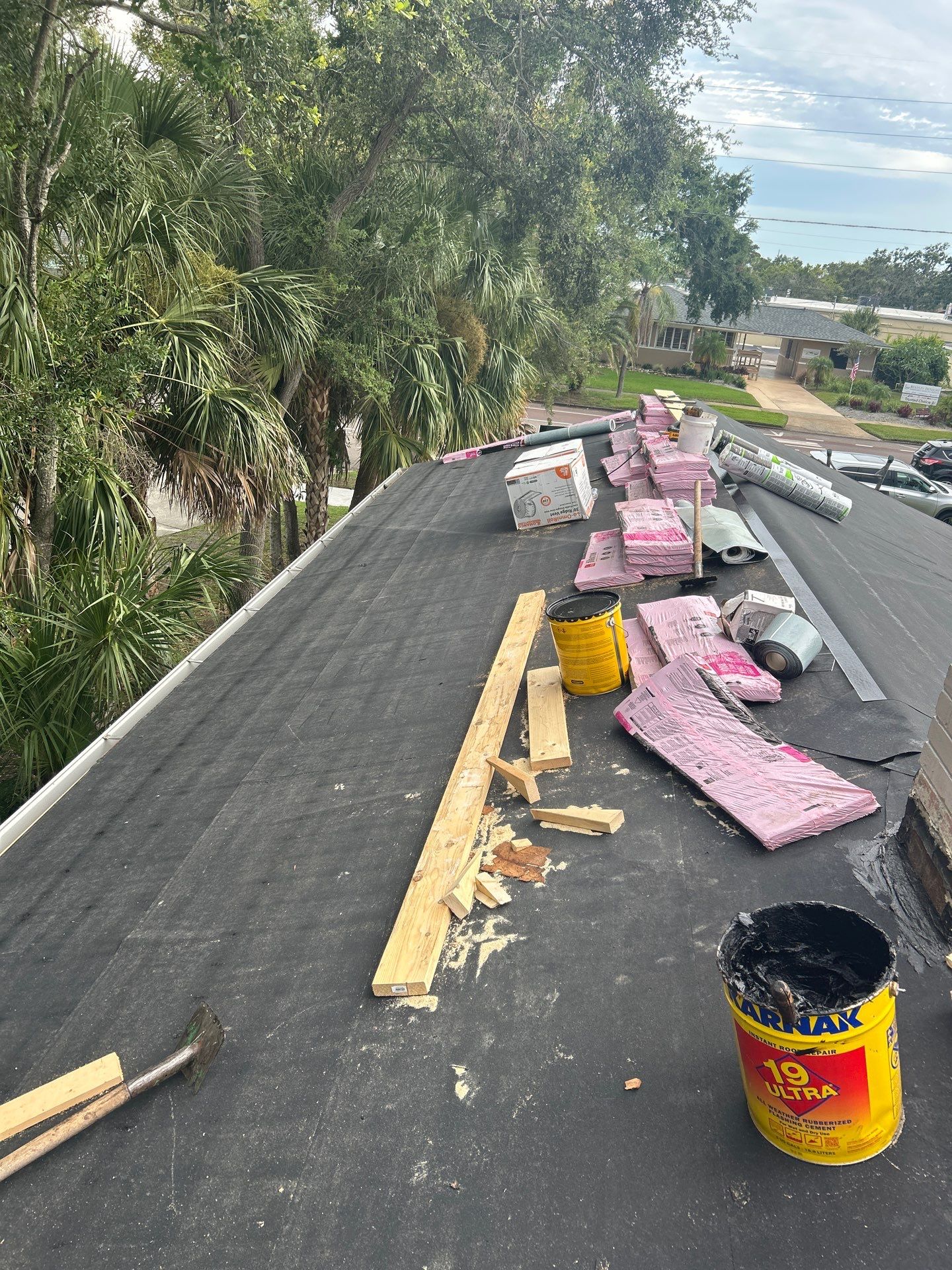 Project in St. Petersburg by Mitchell Roofing Company LLC 