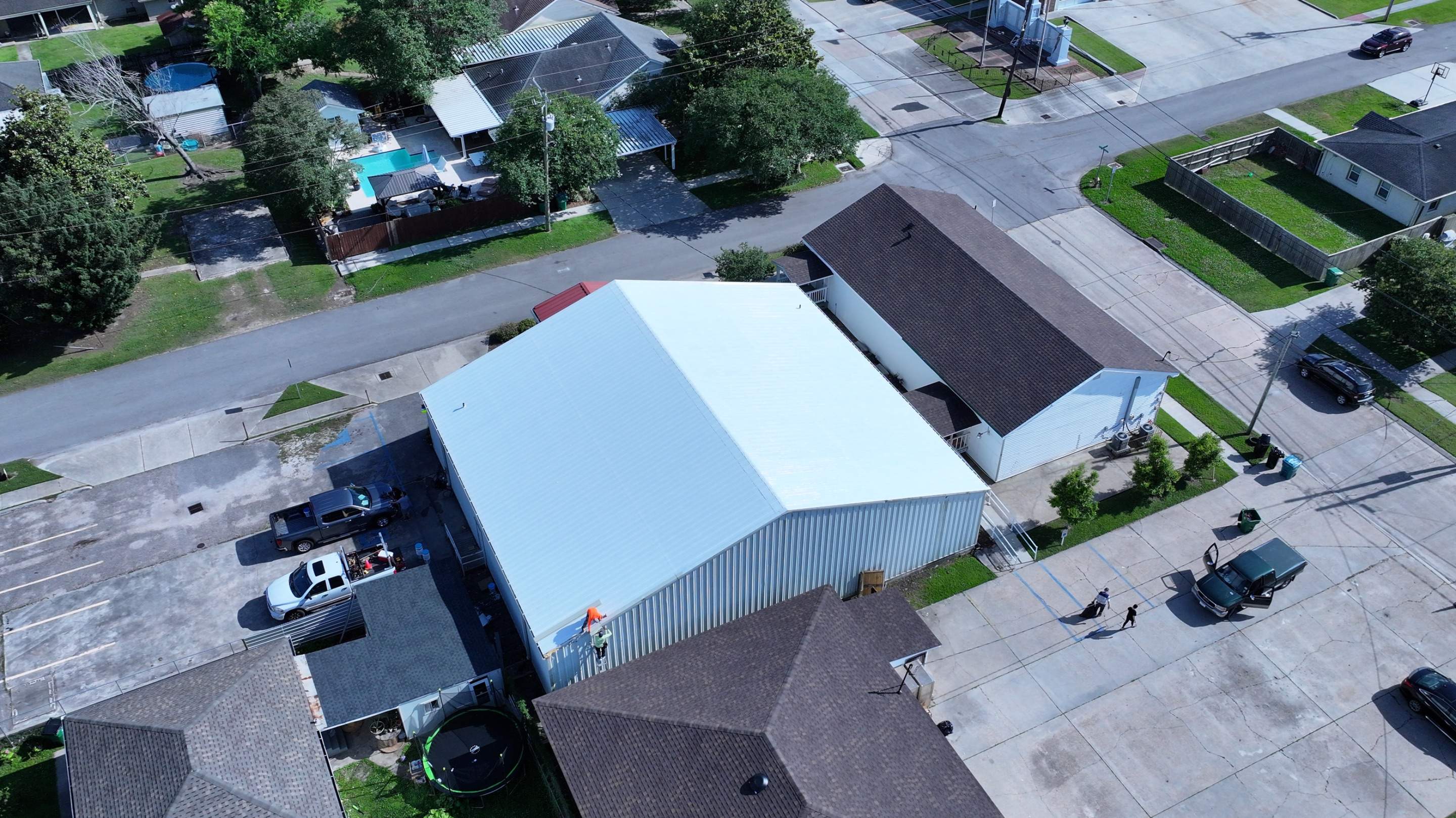 Metal Roof Coating in Harvey by HDS Contractors