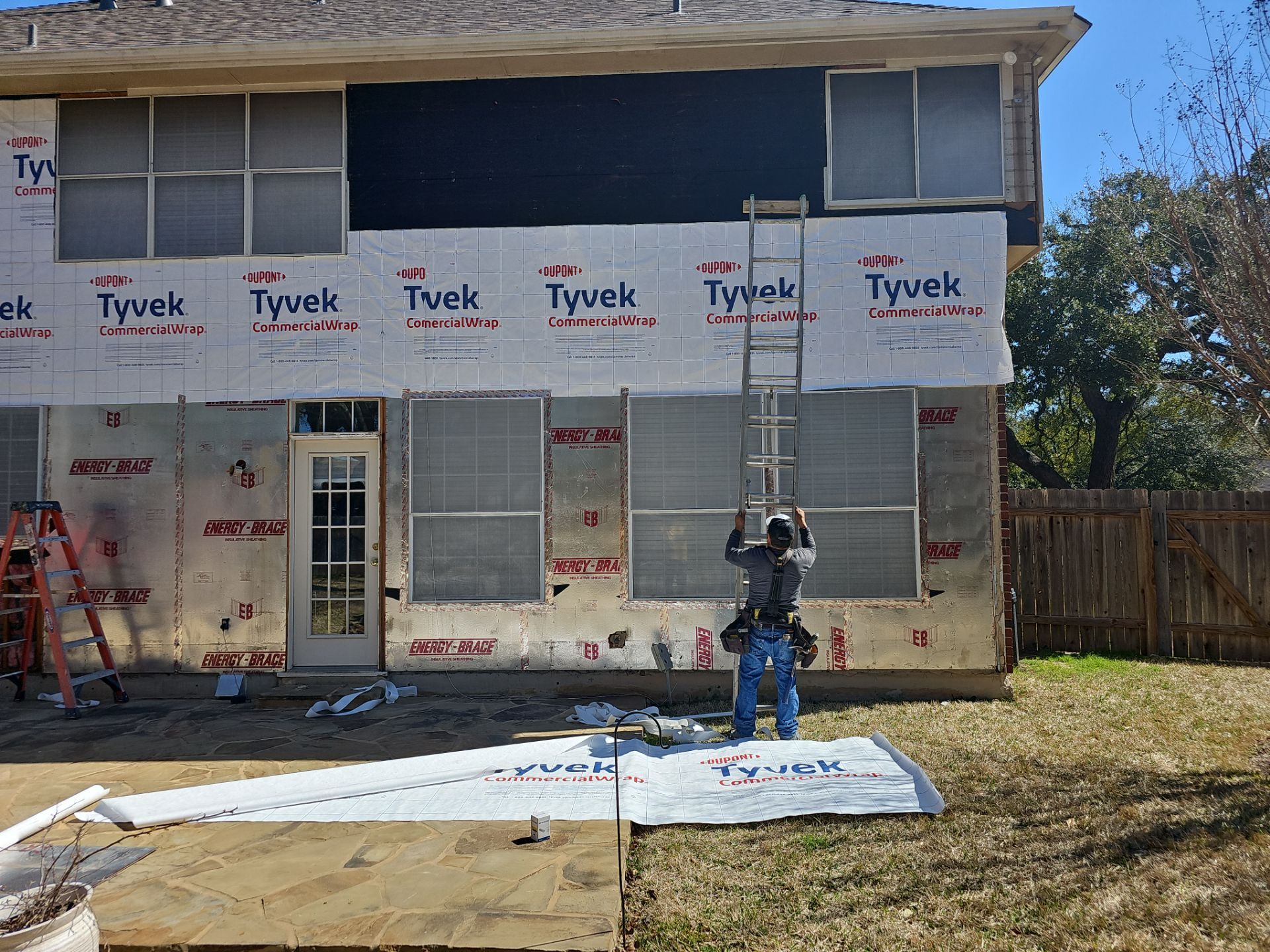 New Hardie Lap Siding & Board and Batten by DeZign Roofing & Exteriors