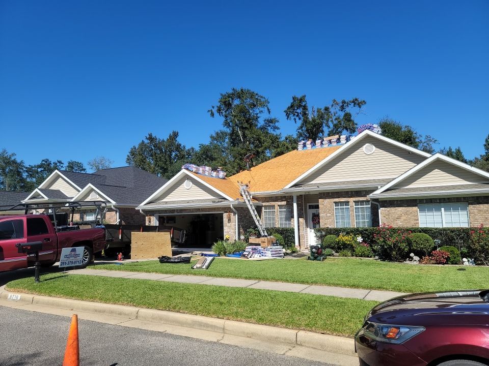 Residential Roofing Installation using Roof Replacement by American Roofing & Construction LLC