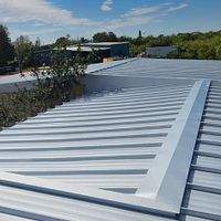 24ga 1" Nail-Strip Mill Finish by Total Roofing System The Metal Roof Experts