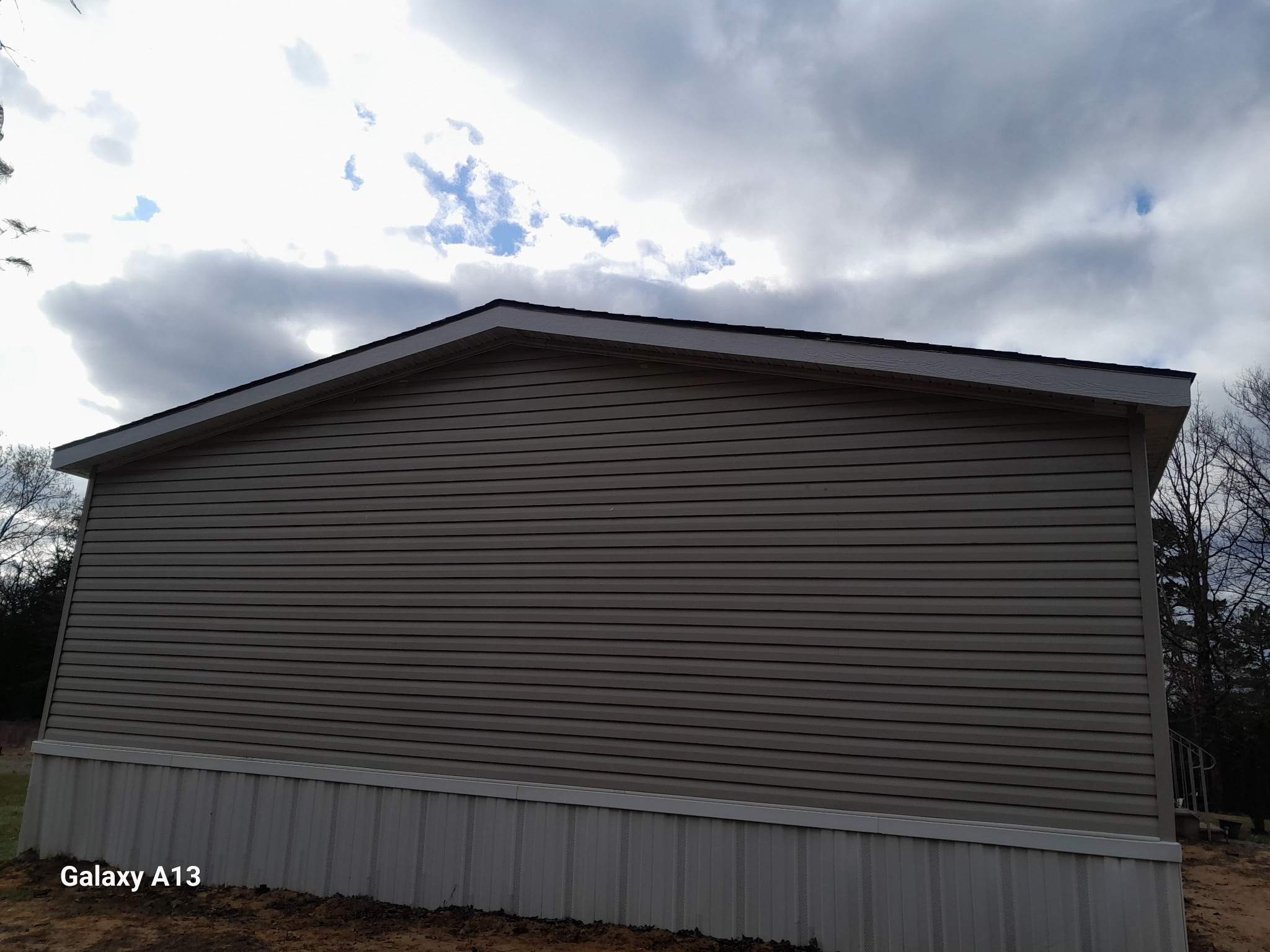 Installed LP smart fascia & painted white. by In & Out Construction & Remodeling, LLC