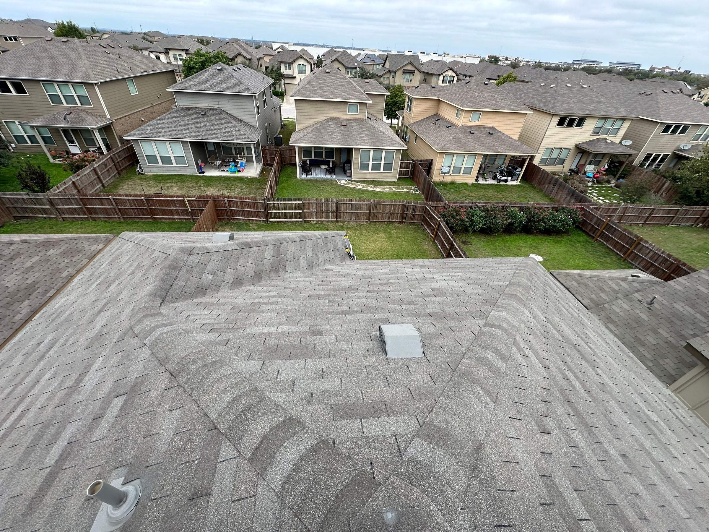 Driftwood Supreme Roof Replacement in North Austin by Skywall Construction LLC