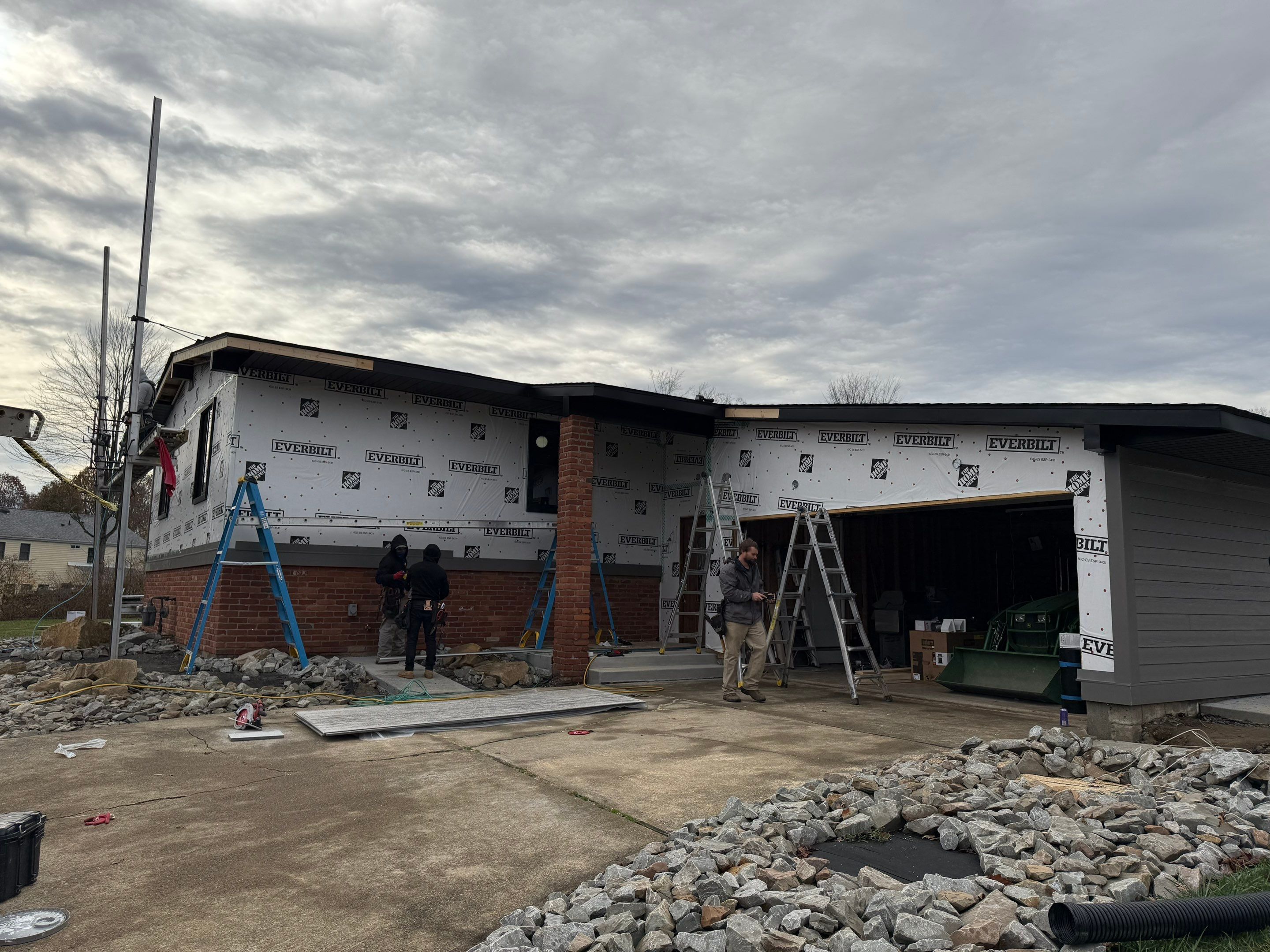 Full exterior Remodel by Cousins Roofing Siding & Decks