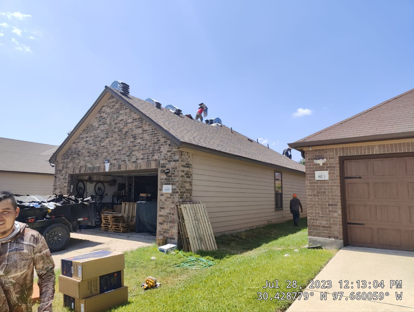 Residential Roofing Installation using IKO Dynasty by DeZign Roofing & Exteriors
