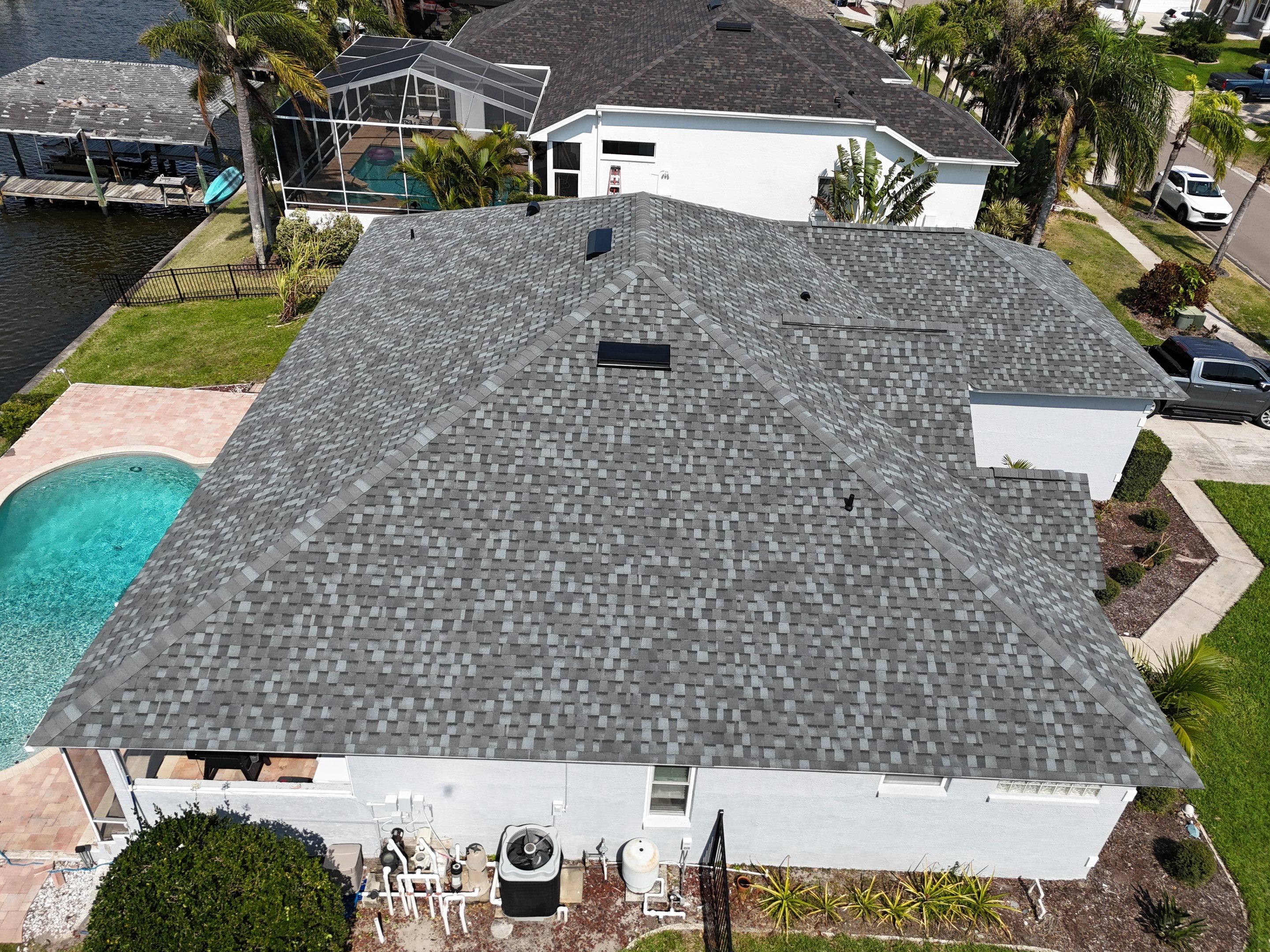 Roof Replacement in Apollo Beach Fl. by Steadfast Roofing 