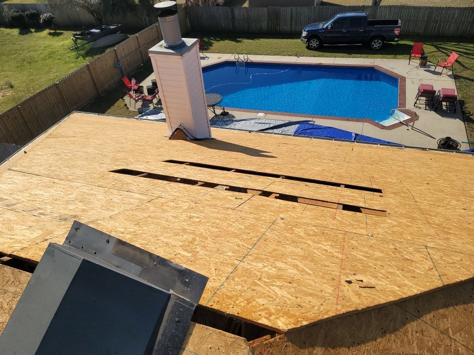 Residential Roofing Installation using Roof Replacement by American Roofing & Construction LLC