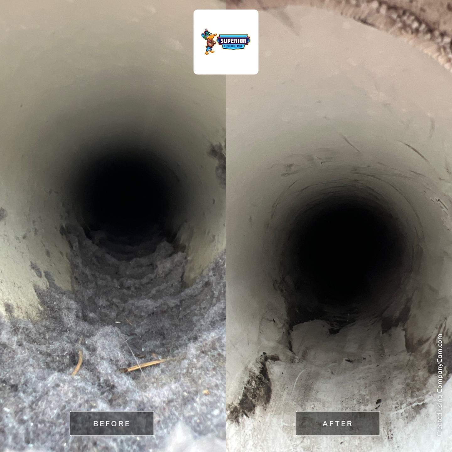 Dryer Vent Cleaning With a Vacuum Truck in Beaver, PA by Superior Air Duct Cleaning