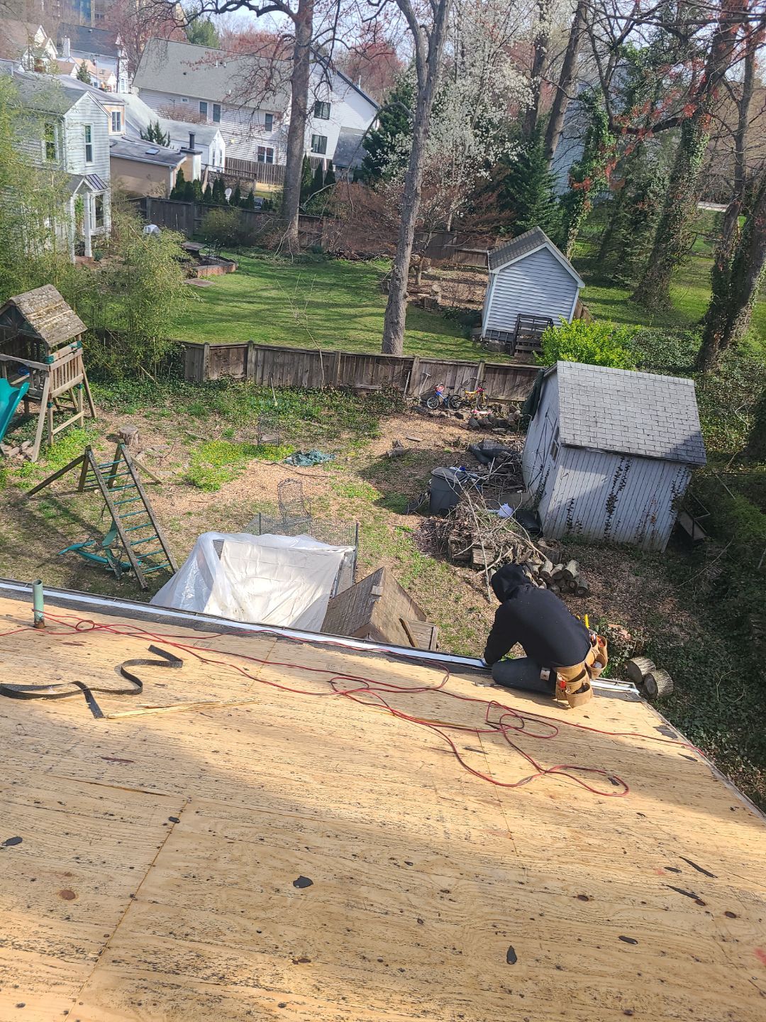 Falls Church Landmark Pro Roof in Max Def Pewter by RM Banning, Inc.