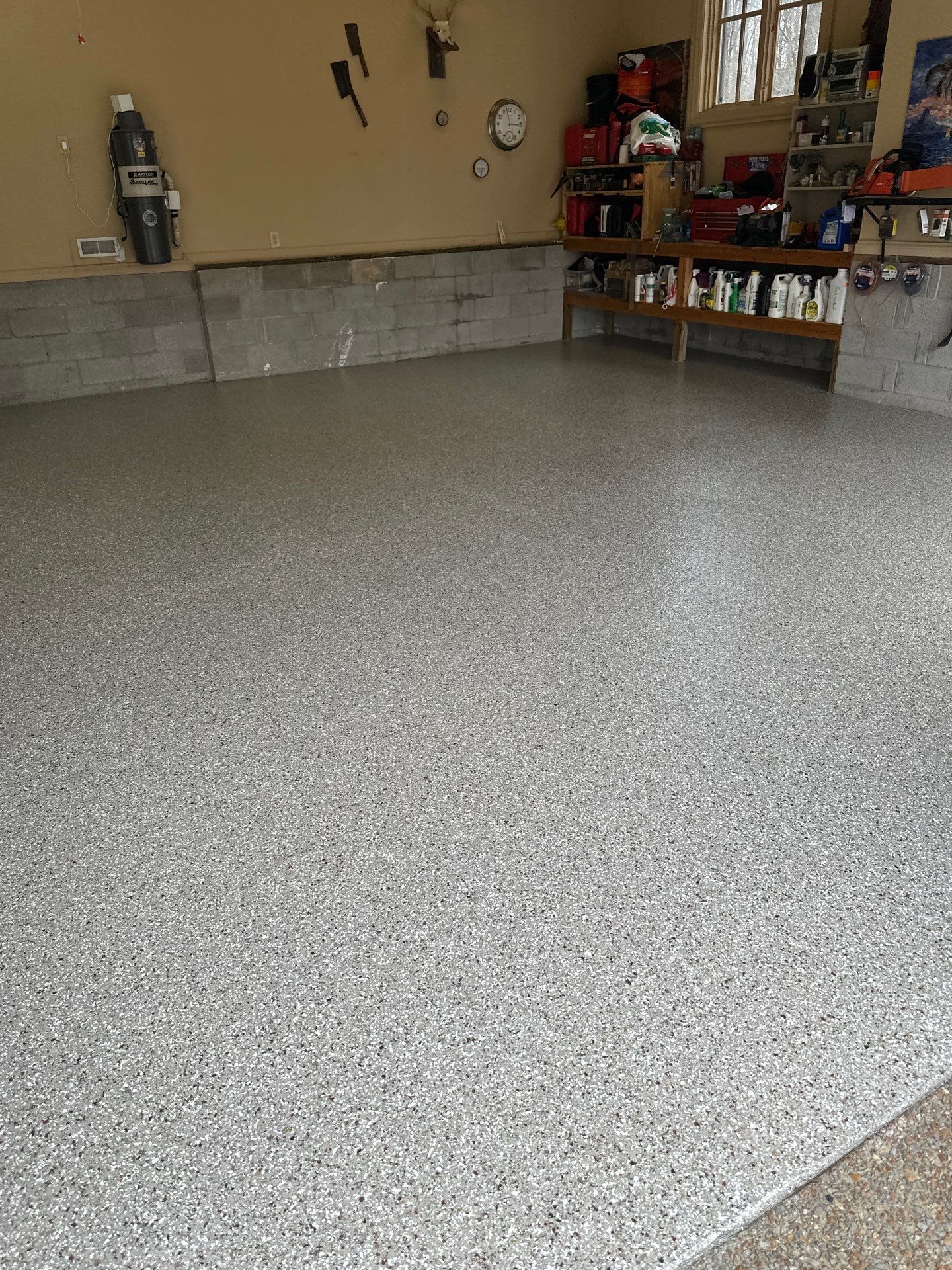Garage Floor Coating using Creekbed by My Garage Floor Guys