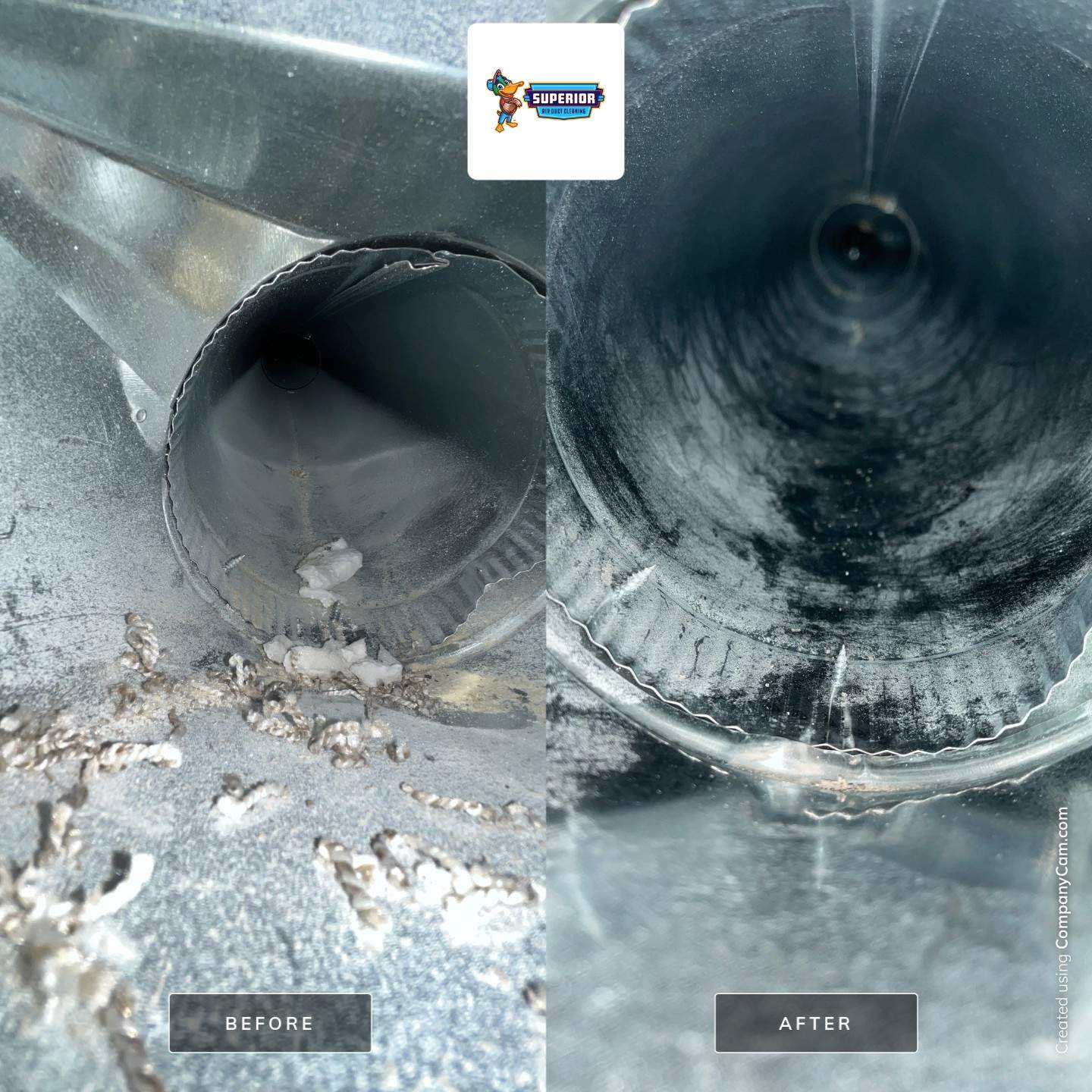 Air Duct Cleaning With a Vacuum Truck in Lowellville, OH by Superior Air Duct Cleaning