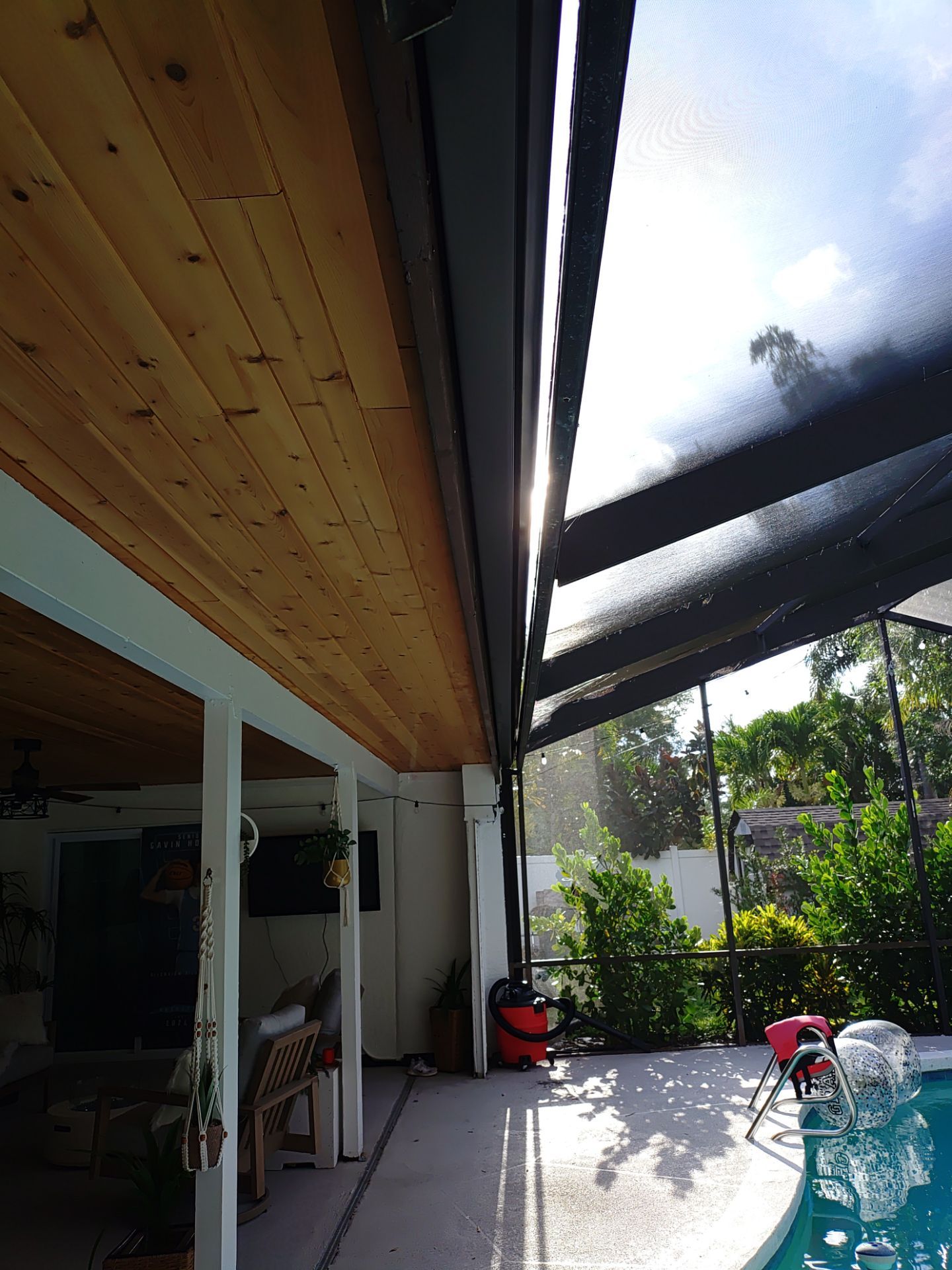 Brown Seamless Gutters Installed in Historic Sarasota FL by Gutter Professors