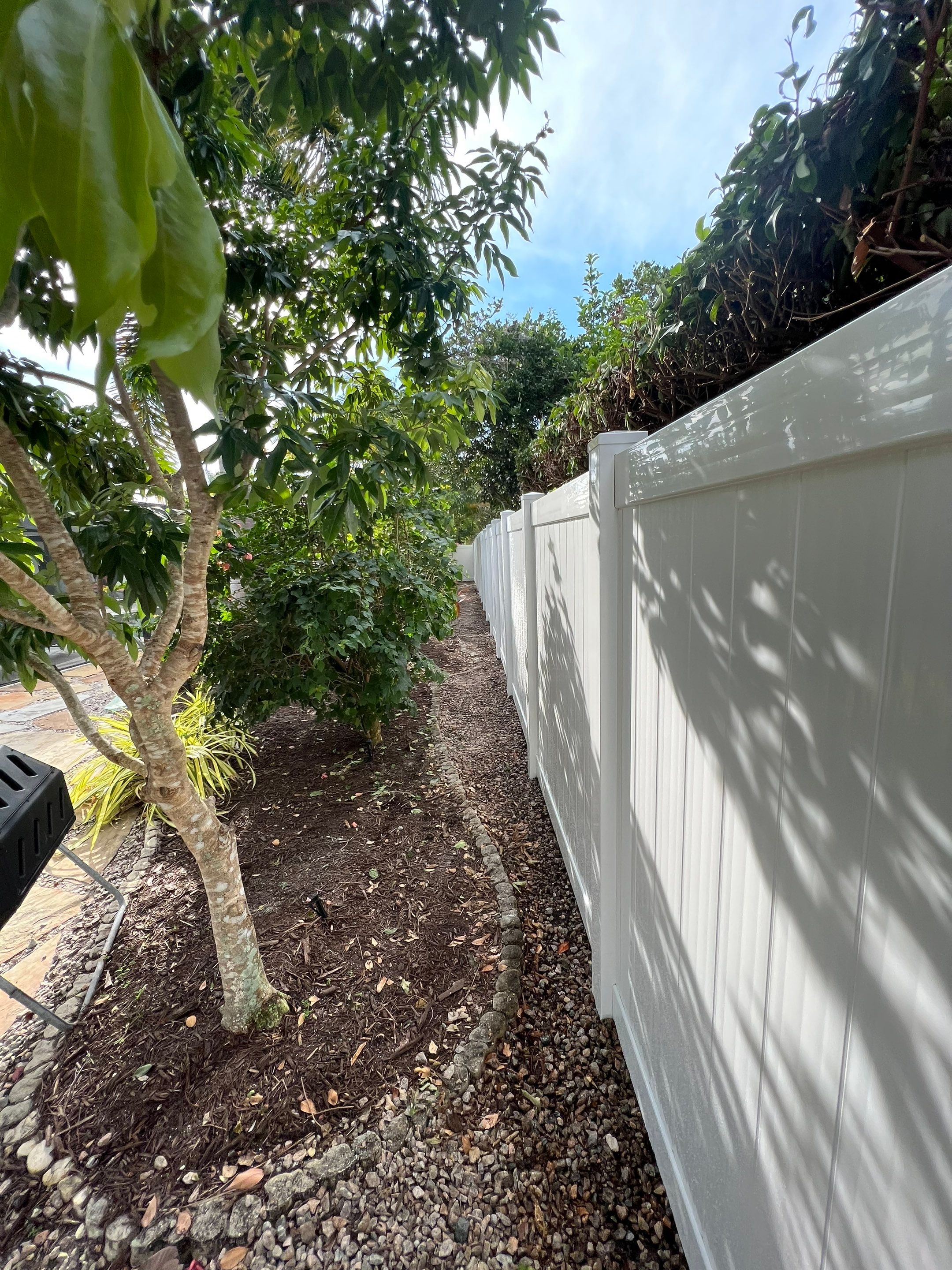 Sarasota, FL 6 ft. Tall White Vinyl Privacy Fence by Asap fence and gates, LLC