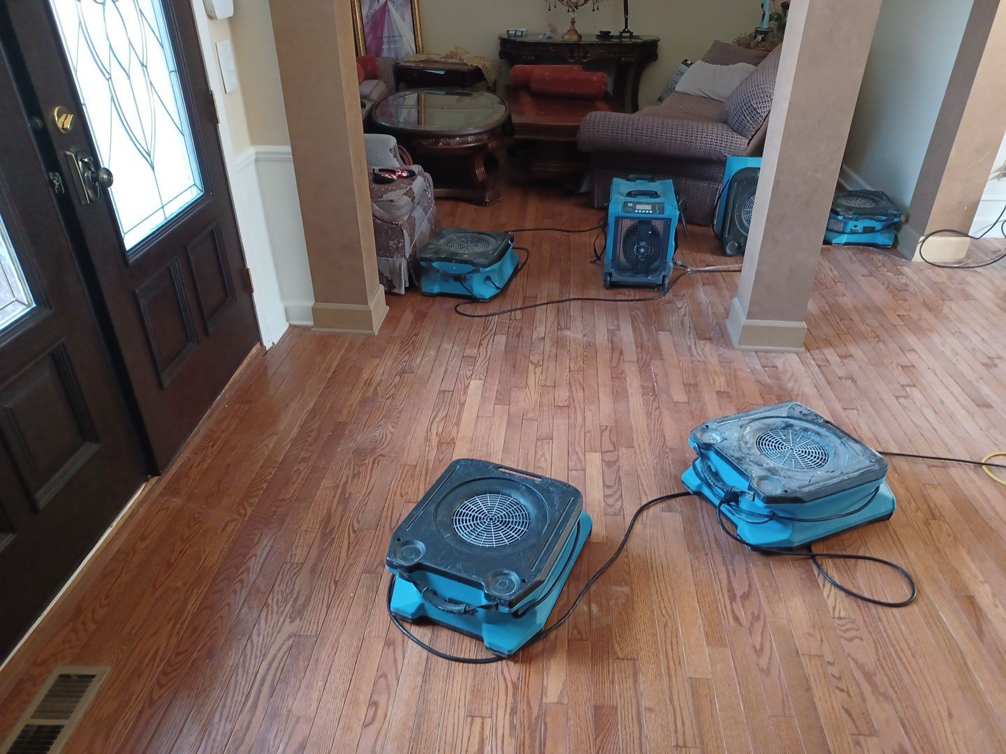 Project in West Bloomfield by EzDry Water Mitigation & Property Restoration