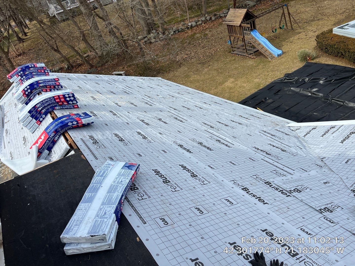 Residential Roofing Installation using GAF Timberline HDZ  by Loyalty Exterior Solutions 