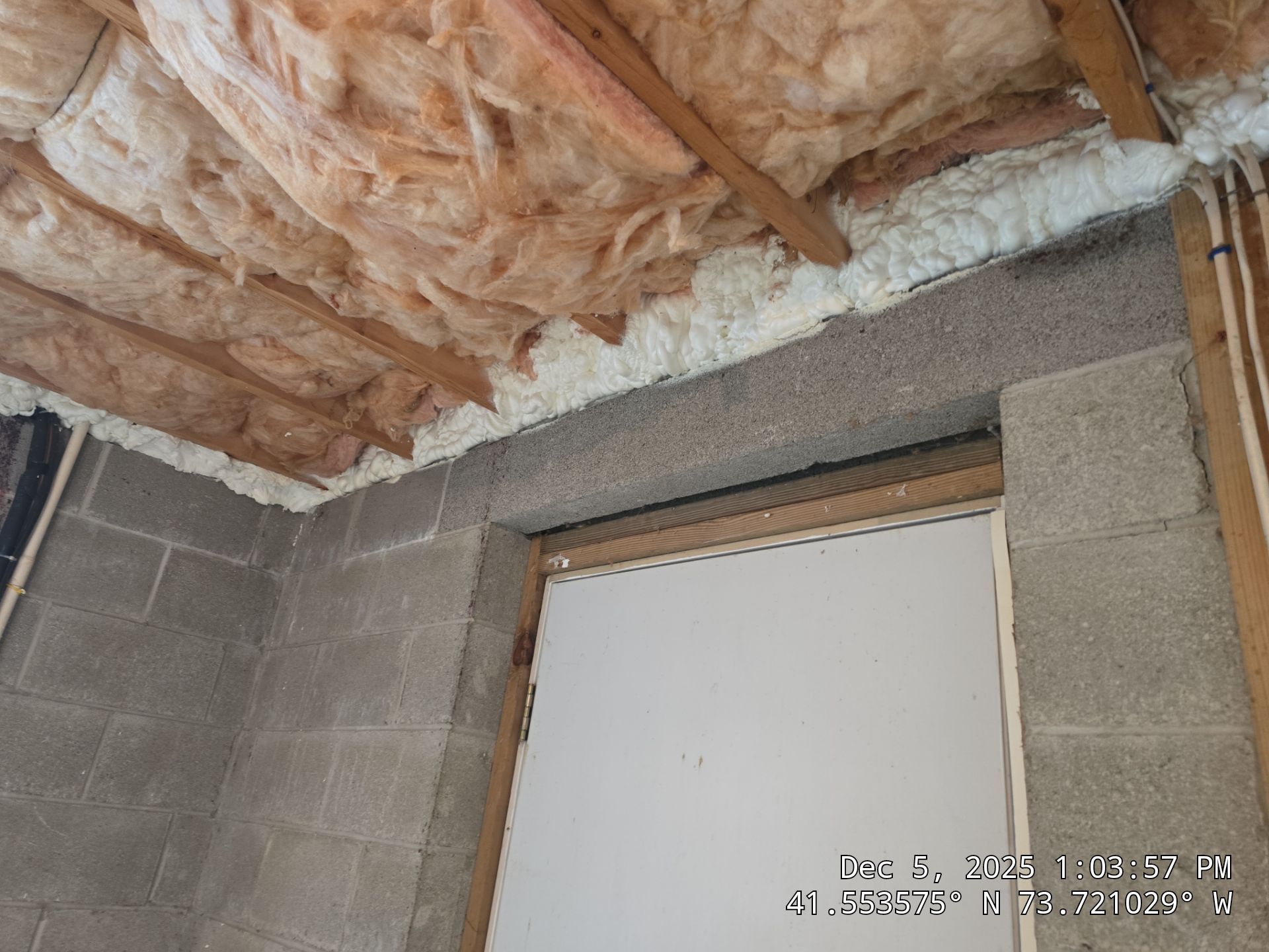 Attic Insulation using open cell spray foam by NYS Foam & Energy