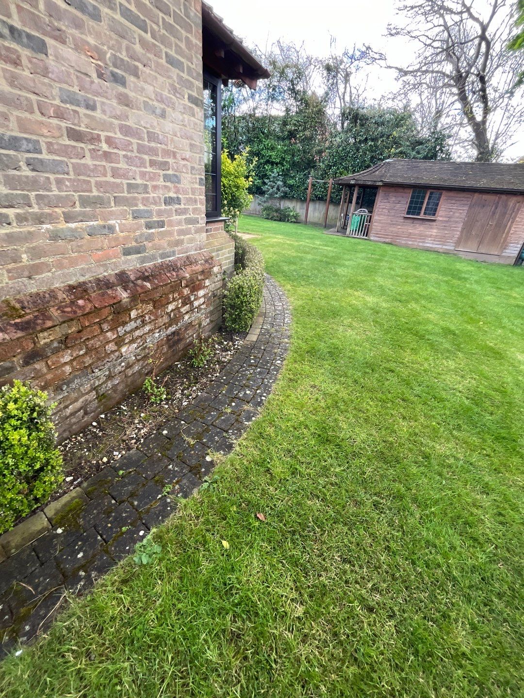 Driveway And Patio Clean using honda 21 ltr/min by Ges Exterior Cleaning ltd